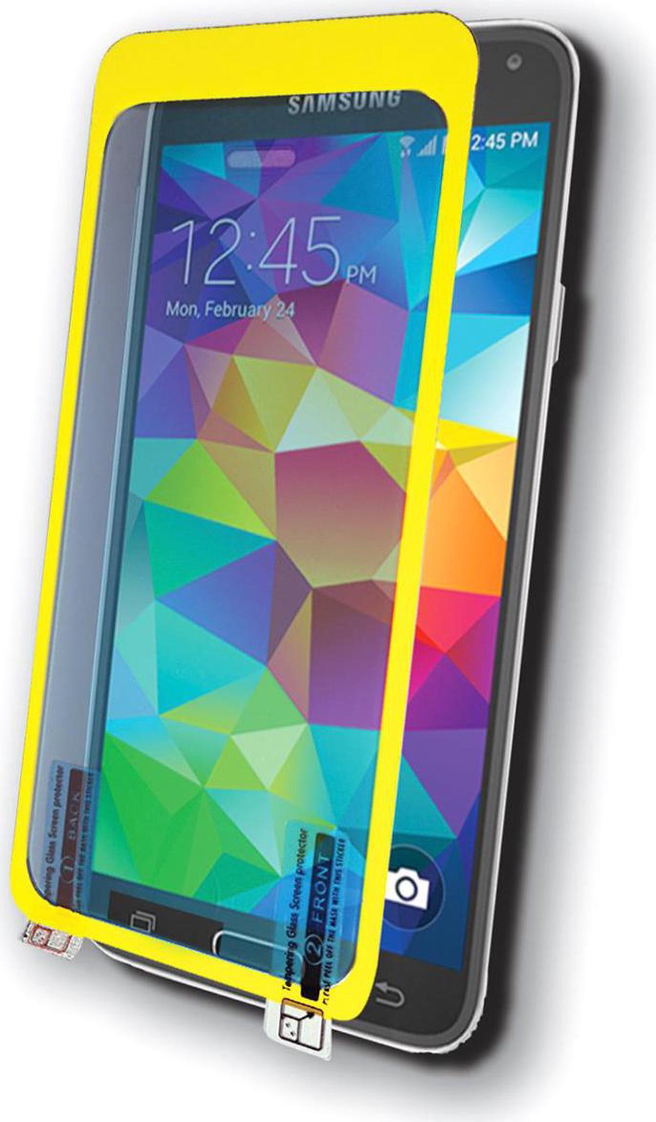 Main image of Symtek Tempered Glass Screen Protector for Galaxy S5 Crystal Clear