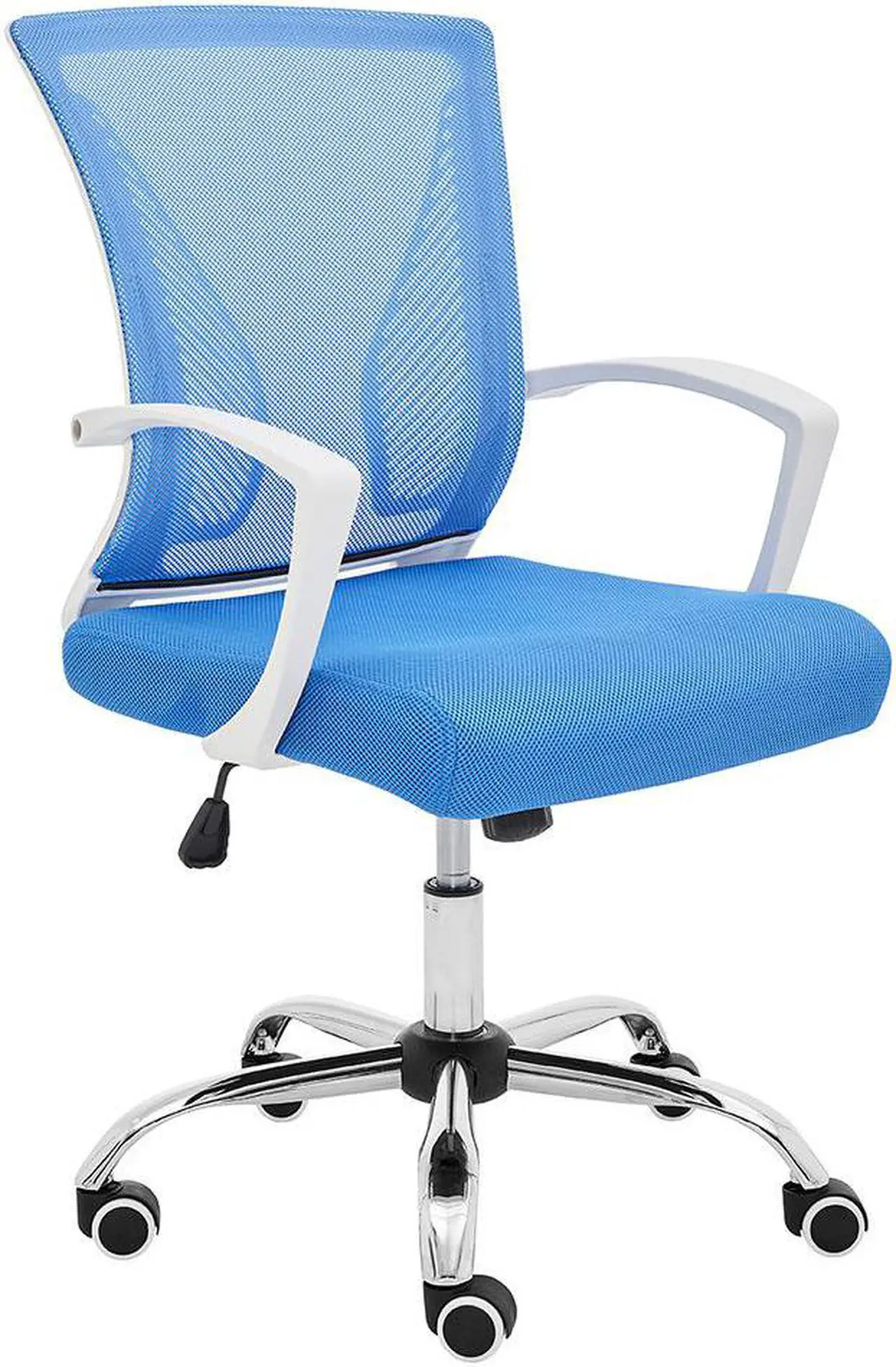 Main image of Modern Home Zuna Mid-Back Office Chair - White/Blue