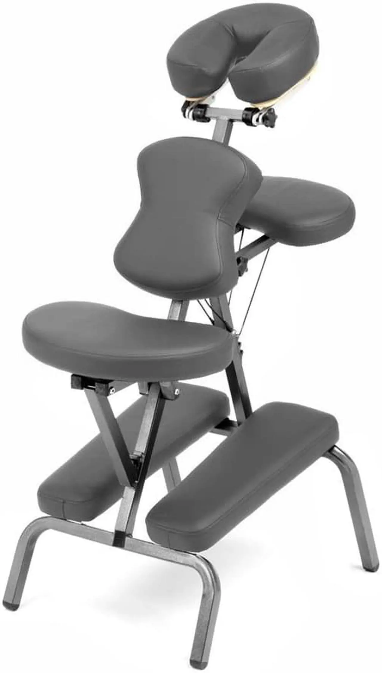 Main image of Ataraxia Deluxe Portable Folding Massage Chair w/Carry Case & Strap (Gray)