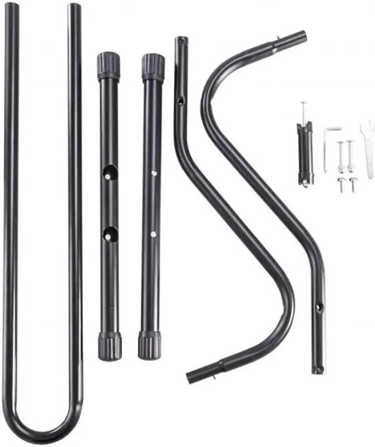 Alt view image 4 of 7 - Vandue Universal Freestanding Bicycle Parking Stand - Fits Road/Mountain Bikes - Indoor/Outdoor