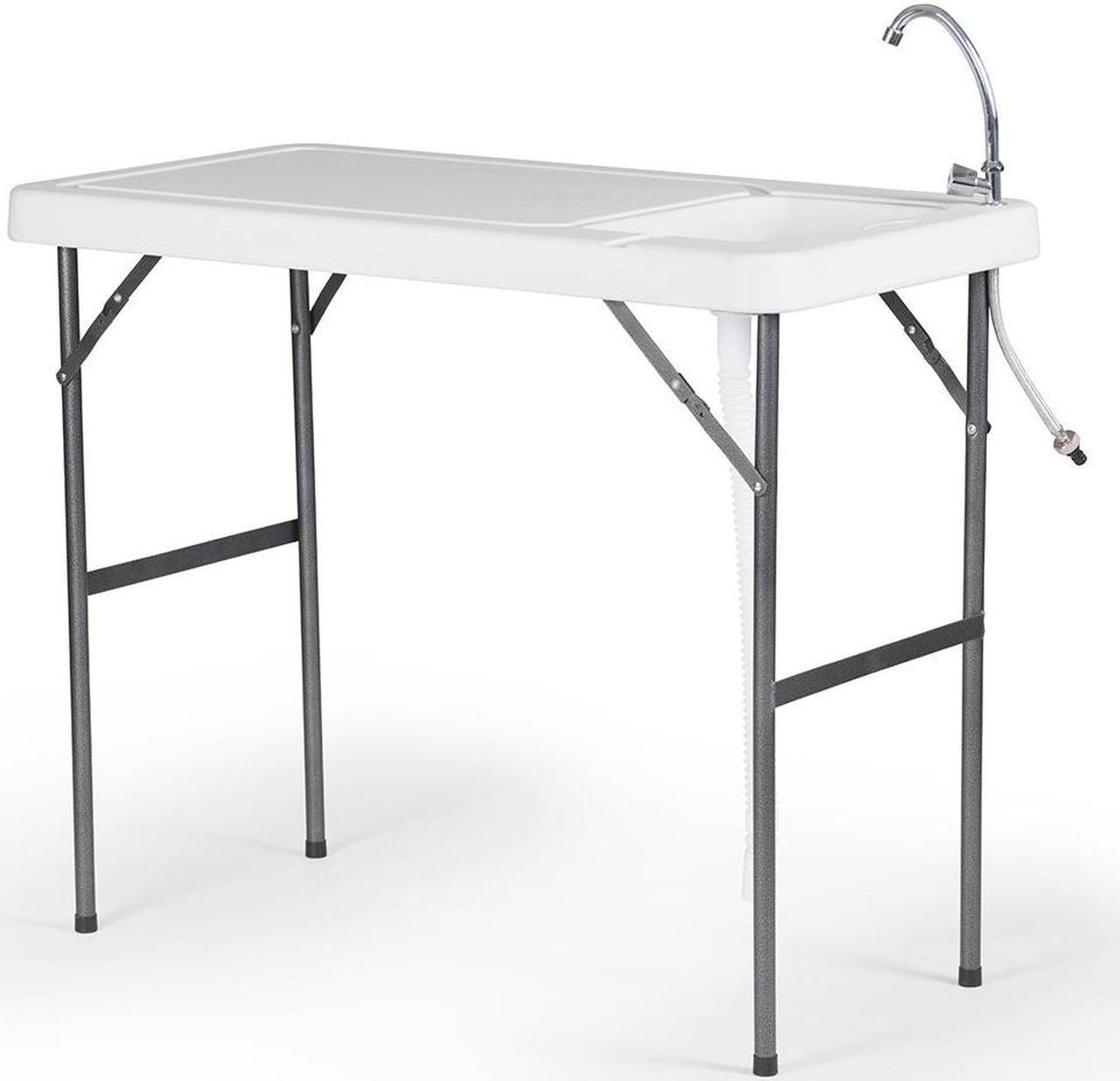 Main image of Modern Home Portable Folding Outdoor Fish Fillet Table for Cleaning/Cutting