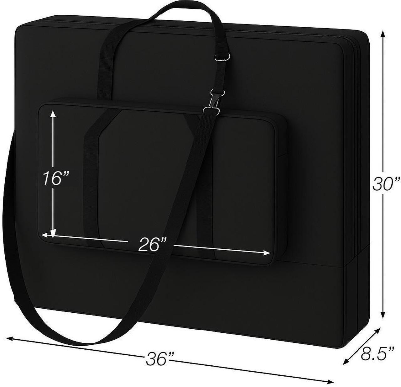 Alt view image 5 of 7 - Royal Massage Universal Massage Table Carrying Case with Large Front Pocket (30")
