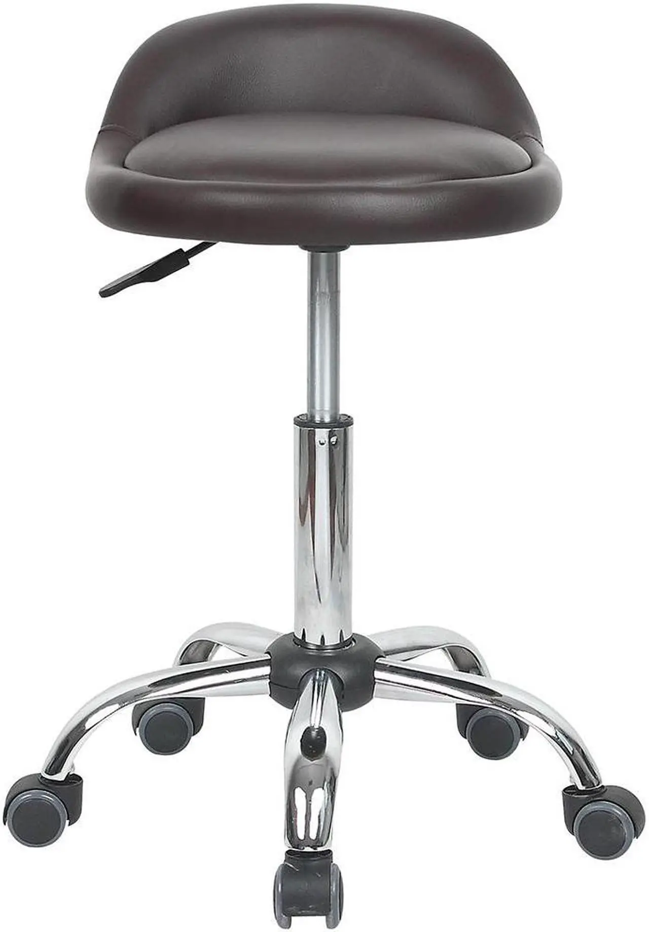 Alt view image 2 of 5 - Juno Adjustable Height Massage Stool w/Wheels