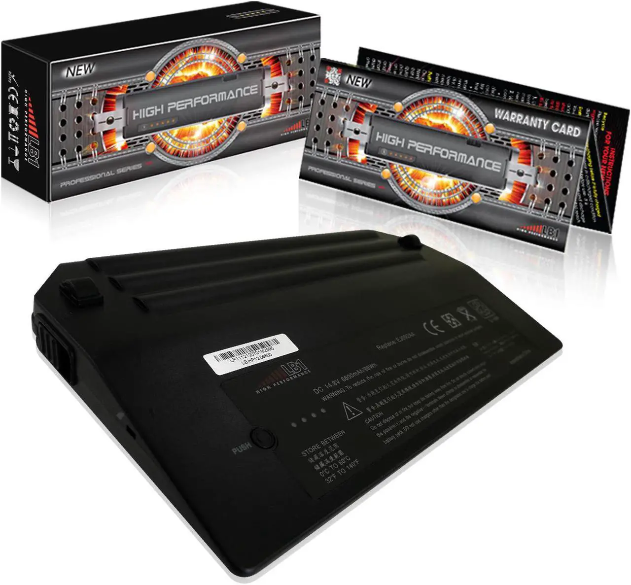 Main image of LB1 High Performance© HP Compaq NC8430 Laptop Battery 12-Cell 14.8V