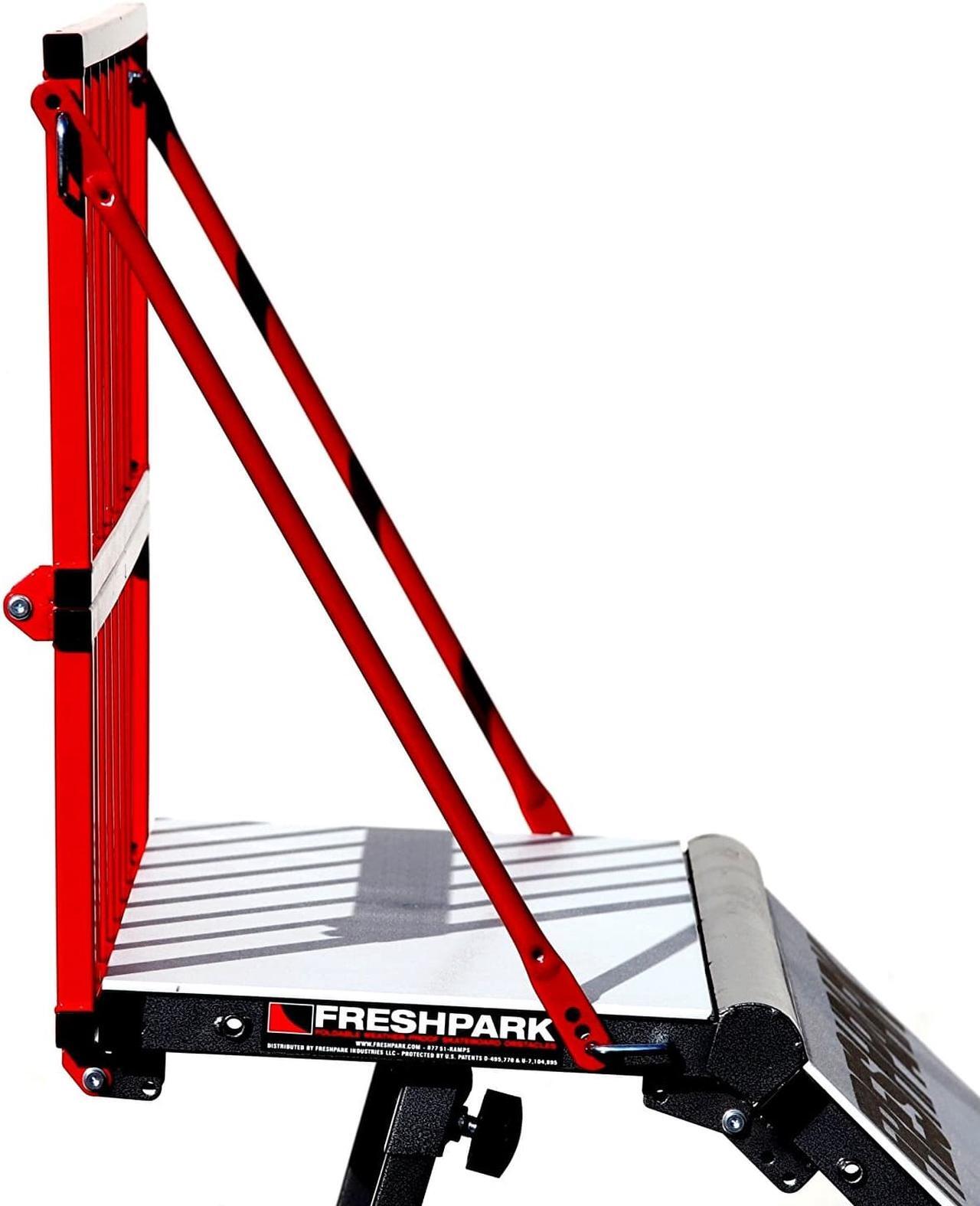 Alt view image 6 of 6 - Freshpark Skateboard Ramp Safety Rail