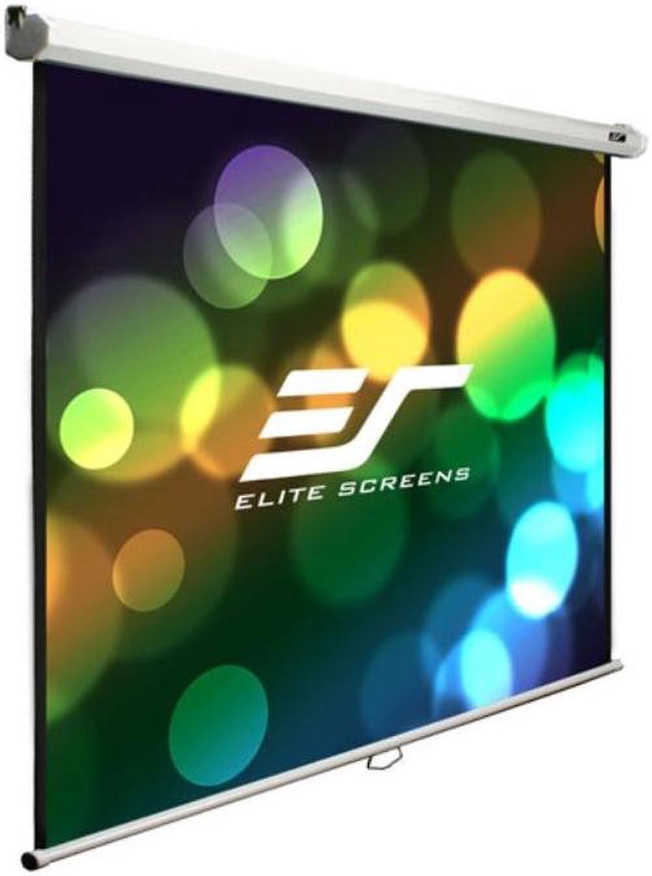 Alt view image 7 of 16 - Elite Screens Manual M120H Manual Projection Screen - 120" - 16:9 - Wall/Ceiling Mount