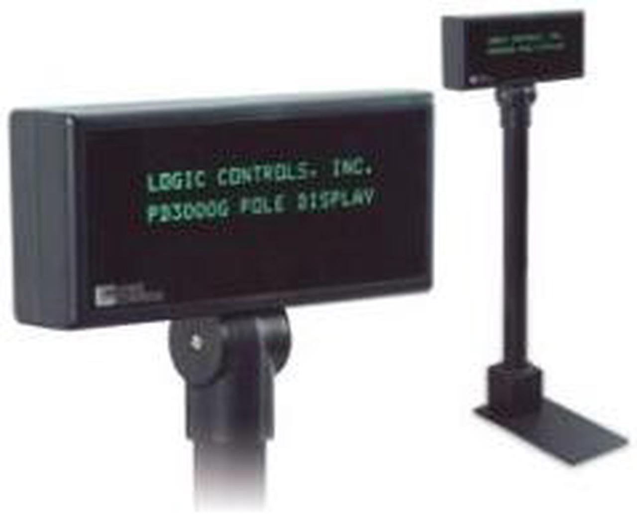 Logic Controls LV4000U 8.4- Lcd Pole Display, 800x600 Resolution, Usb Interac