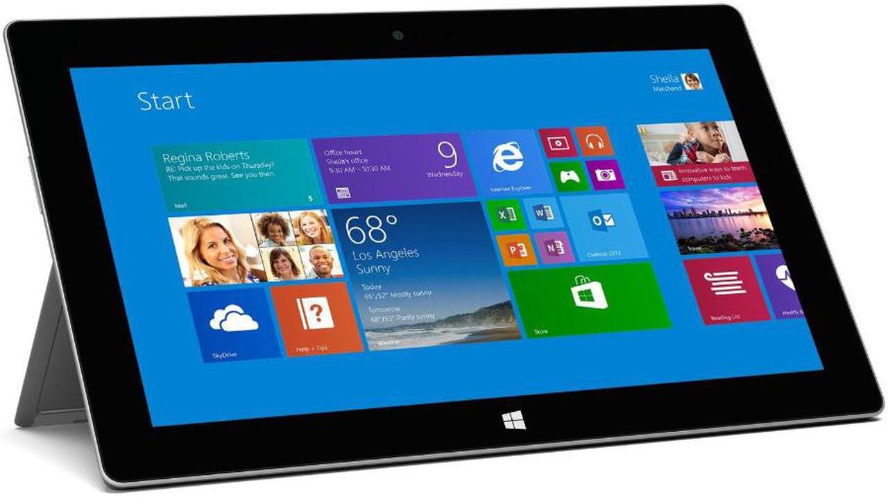 Alt view image 3 of 5 - Microsoft Surface Pro 2 (1601) - 10.6" 4GB, 128GB Wi-Fi Dark Titanium Grade A