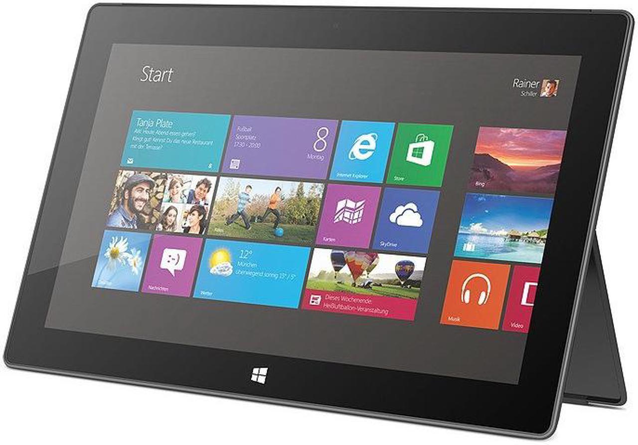 Alt view image 4 of 5 - Microsoft Surface Pro 2 (1601) - 10.6" 4GB, 128GB Wi-Fi Dark Titanium Grade A