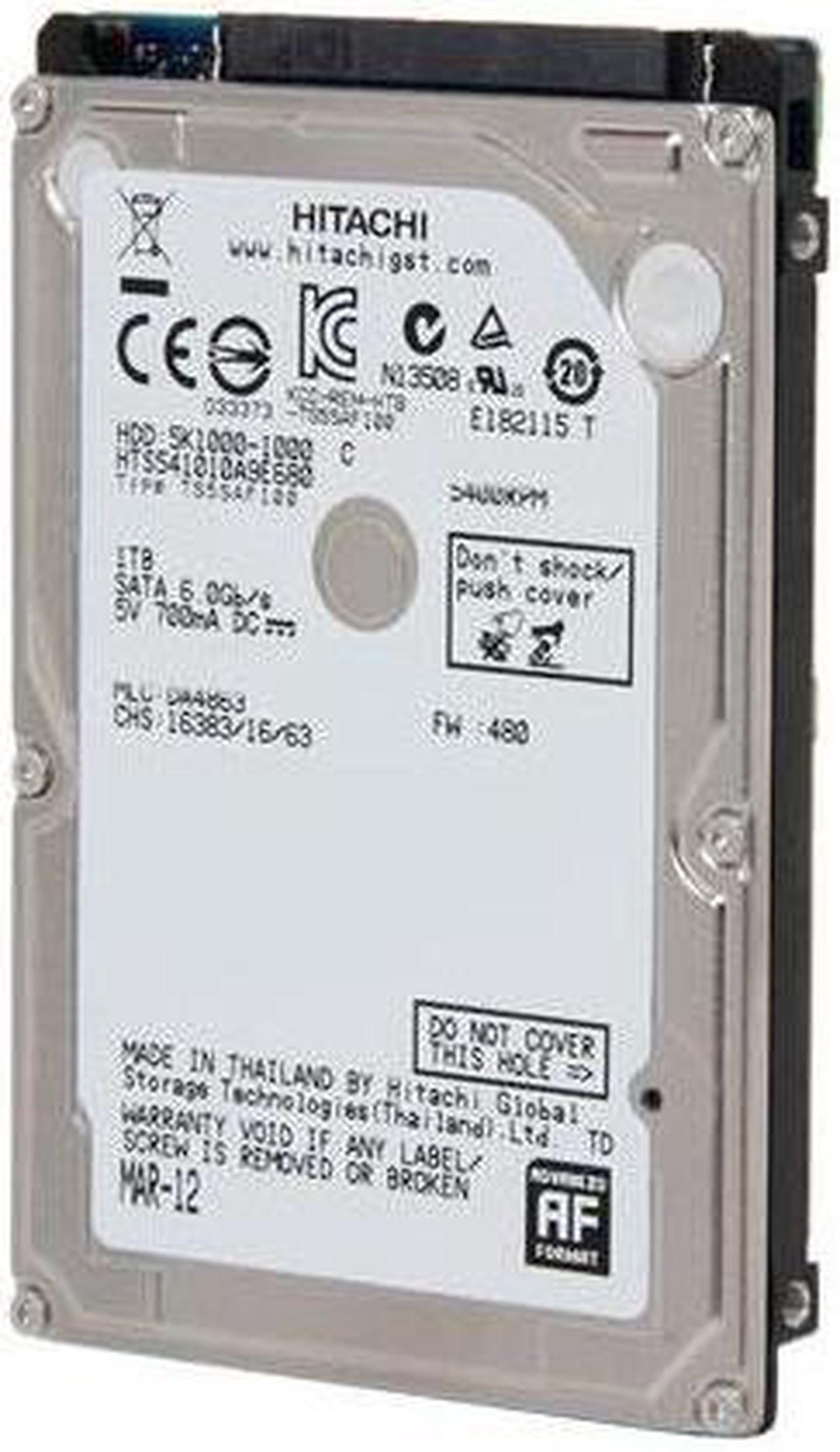 Main image of HGST HTS541010A9E680 Travelstar 5K1000 HTS541010A9E680 1 TB Hard Drive - 2.5" Internal - SATA (SATA/600)