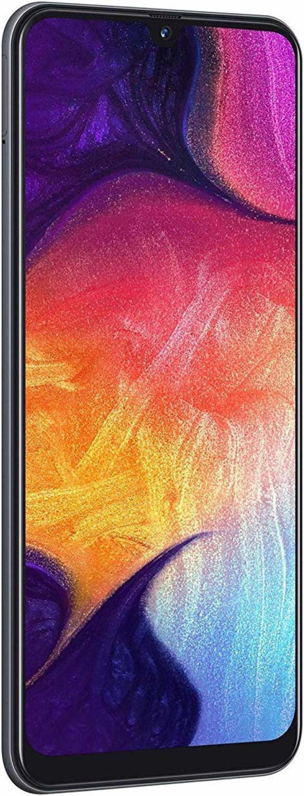 Alt view image 3 of 3 - Samsung Galaxy A50 A505U 64GB Fully Unlocked GSM/CDMA Phone w/25 MP Front & Back Camera Black