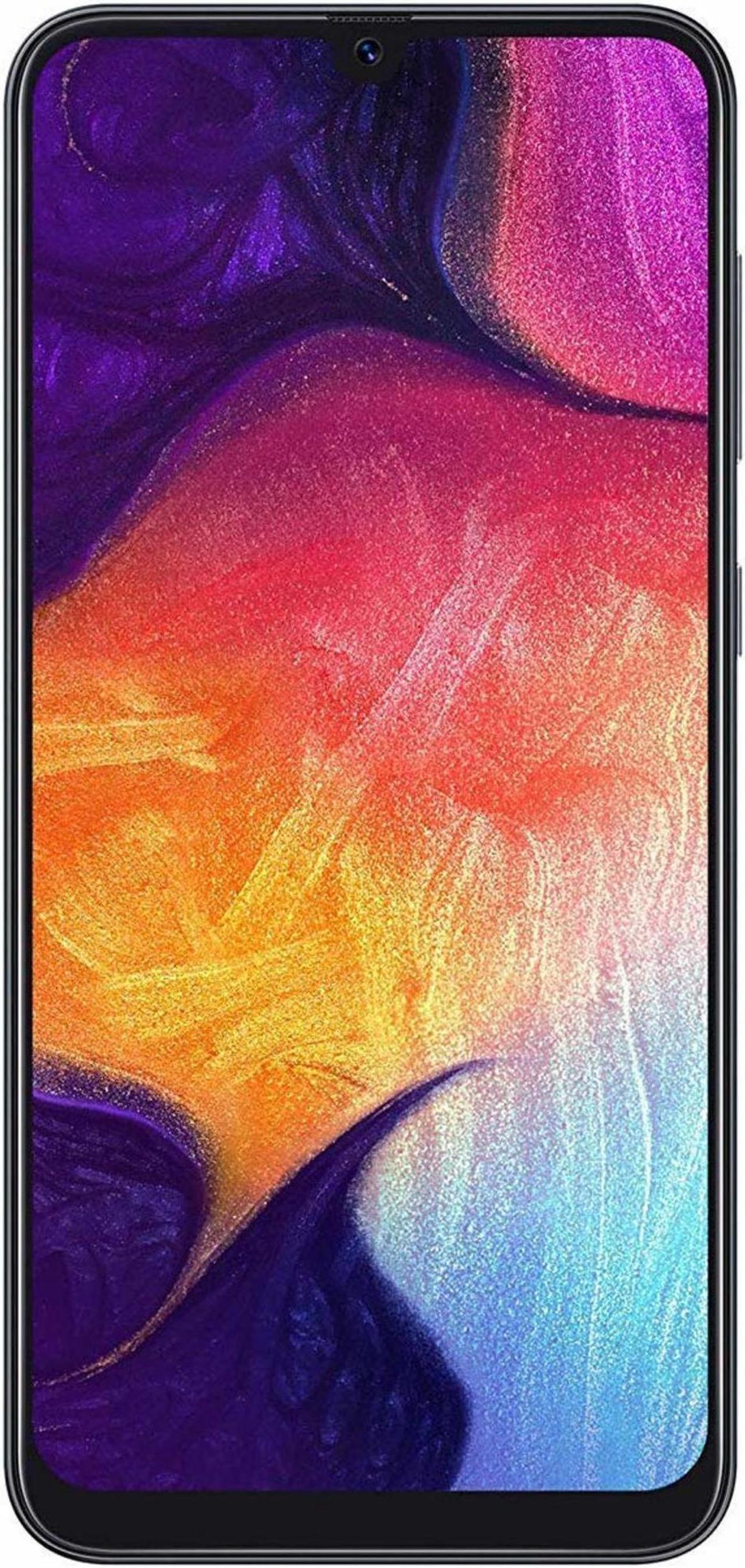 Main image of Samsung Galaxy A50 A505U 64GB Fully Unlocked GSM/CDMA Phone w/25 MP Front & Back Camera Black
