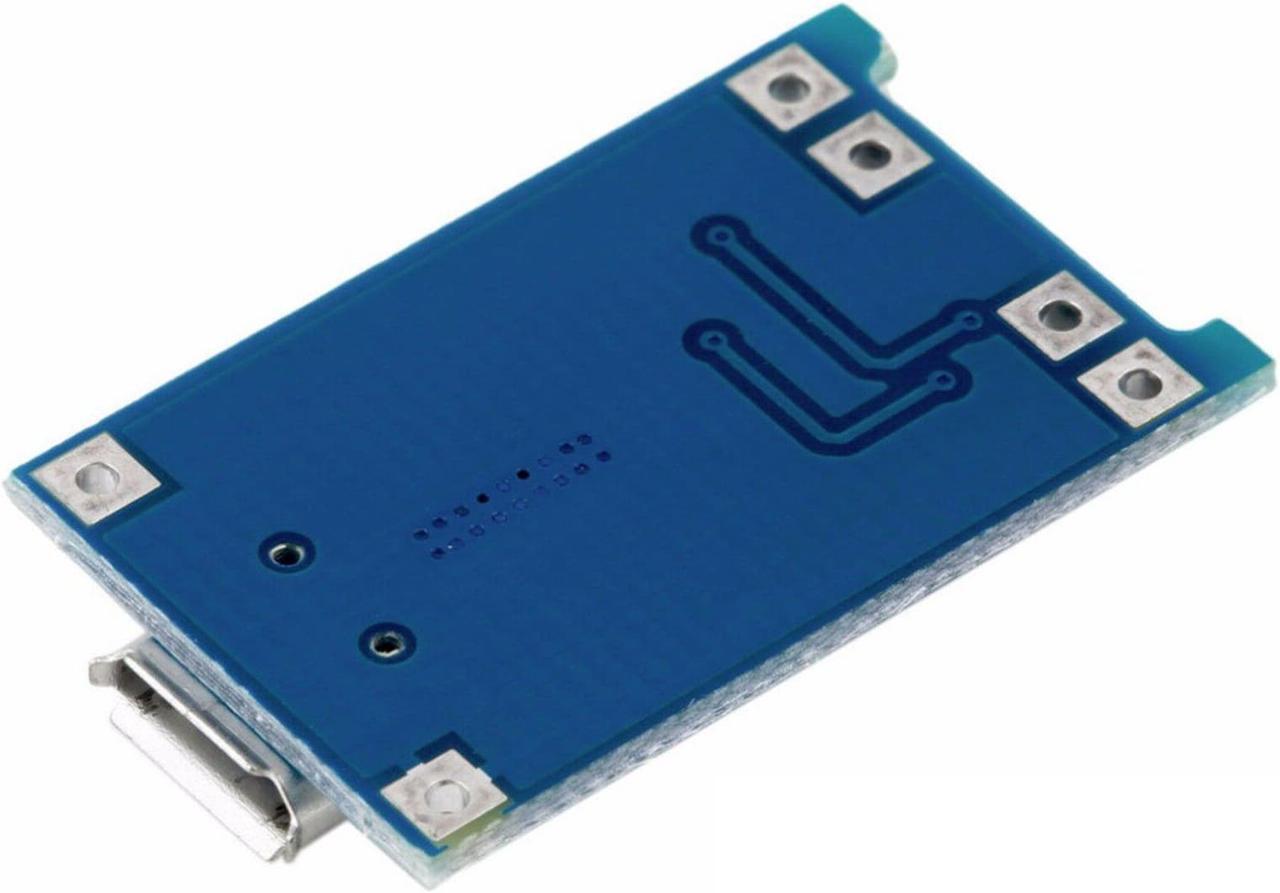 Alt view image 6 of 6 - 2pcs TP4056 5V 1A Micro USB 18650 Lithium Battery Charging and Protection Board