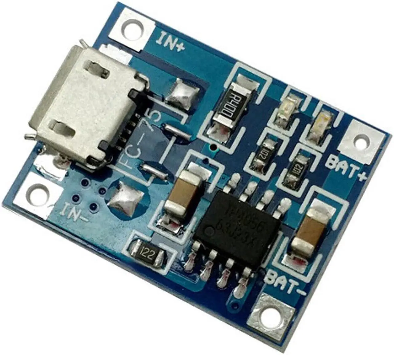 Main image of 5pcs 5V Micro USB 1A 18650 Lithium Battery Charging Board Charger Module TP4056