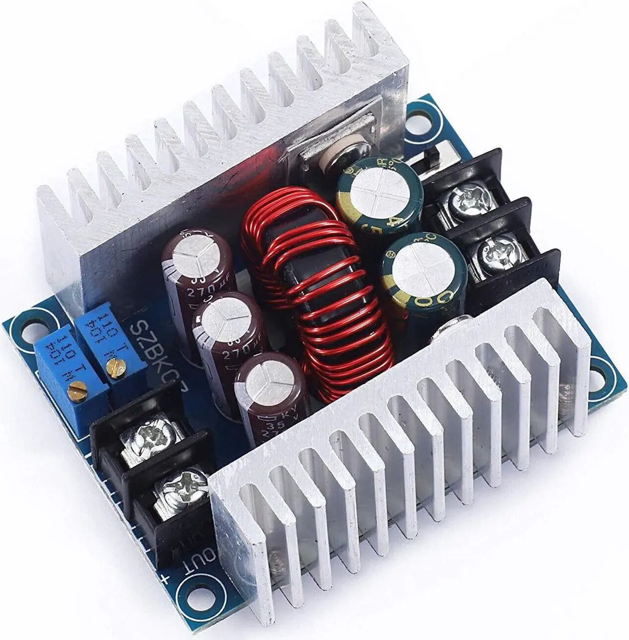 Alt view image 6 of 7 - 300W Synchronous Buck Module Constant Current CC CV DC DC Step Down Voltage Power Regulator 6-40V in to 1.2-36V 20A Out 5V 12V 24V