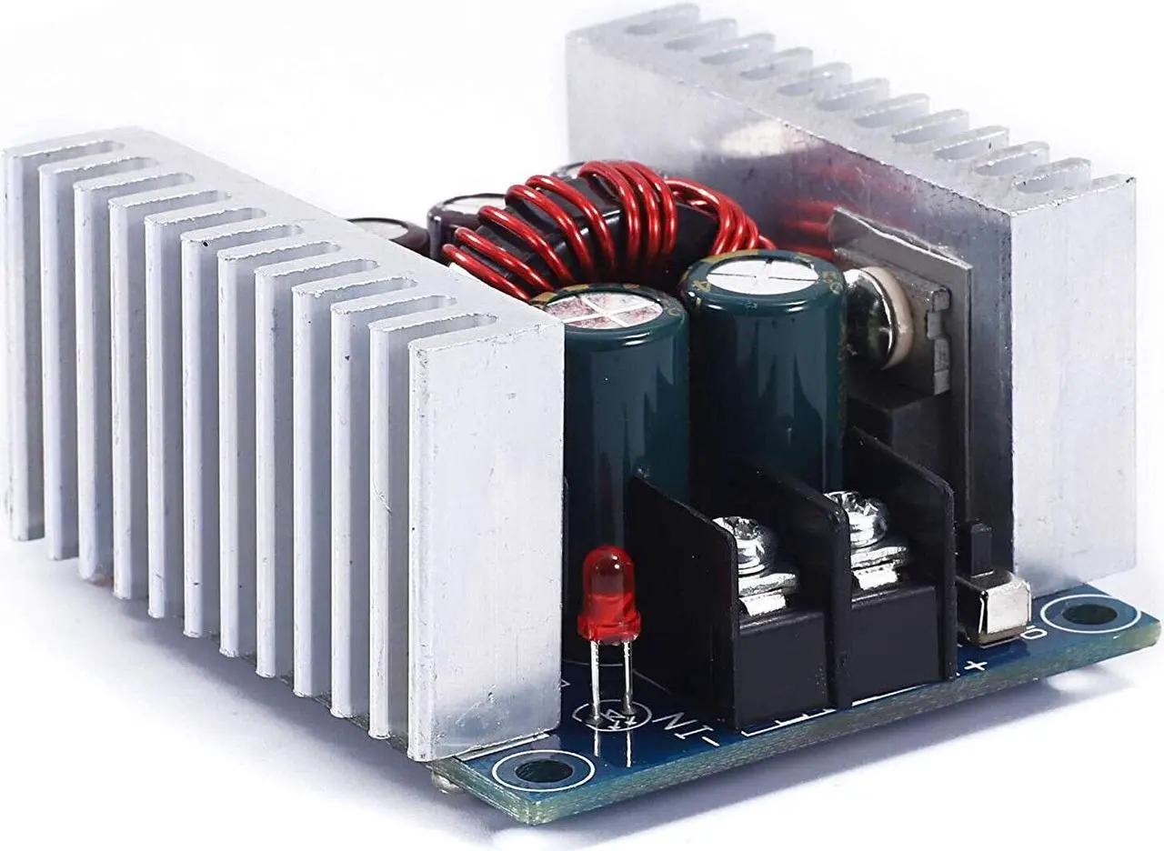 Alt view image 4 of 7 - 300W Synchronous Buck Module Constant Current CC CV DC DC Step Down Voltage Power Regulator 6-40V in to 1.2-36V 20A Out 5V 12V 24V