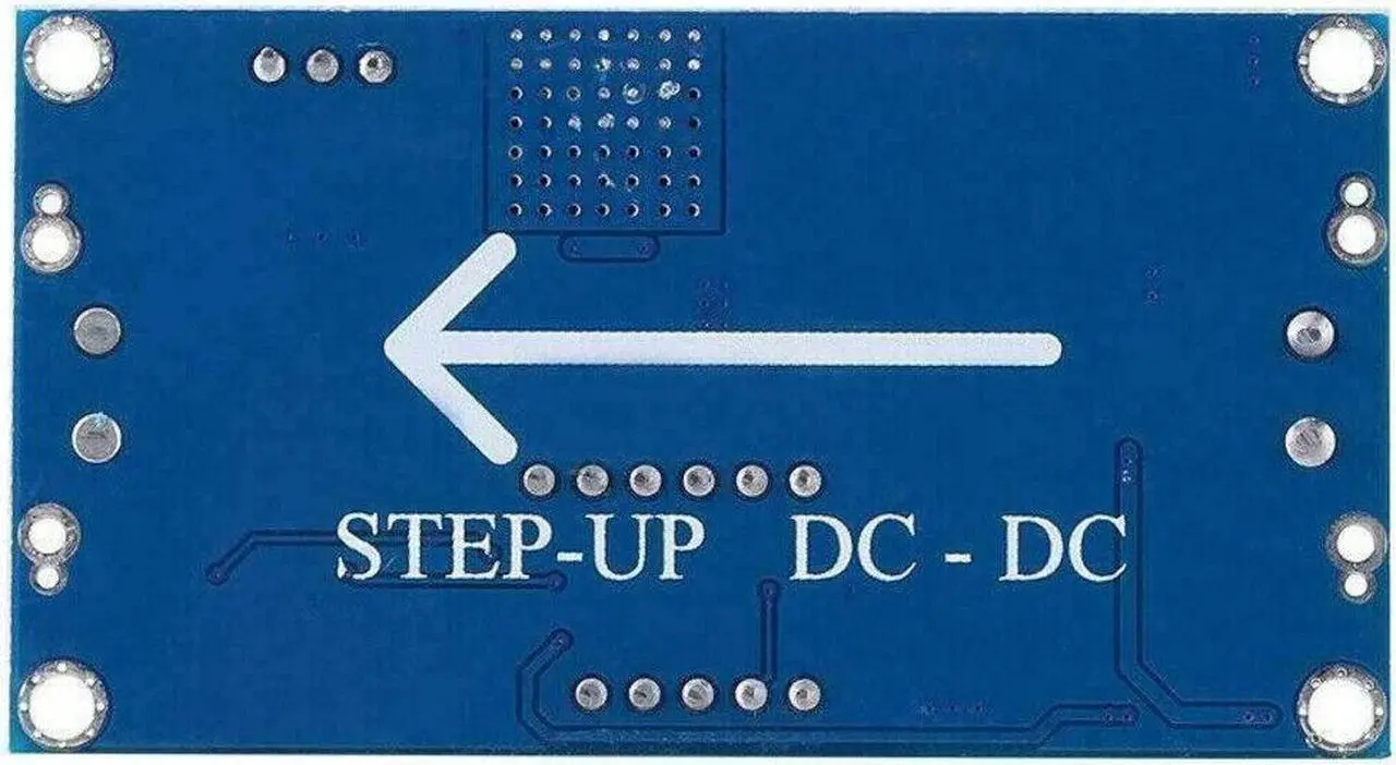 Alt view image 6 of 7 - XL6009 LED DC-DC 4.5-32V to 5-35V Voltage Step Up Adjustable Boost w/ Voltmeter