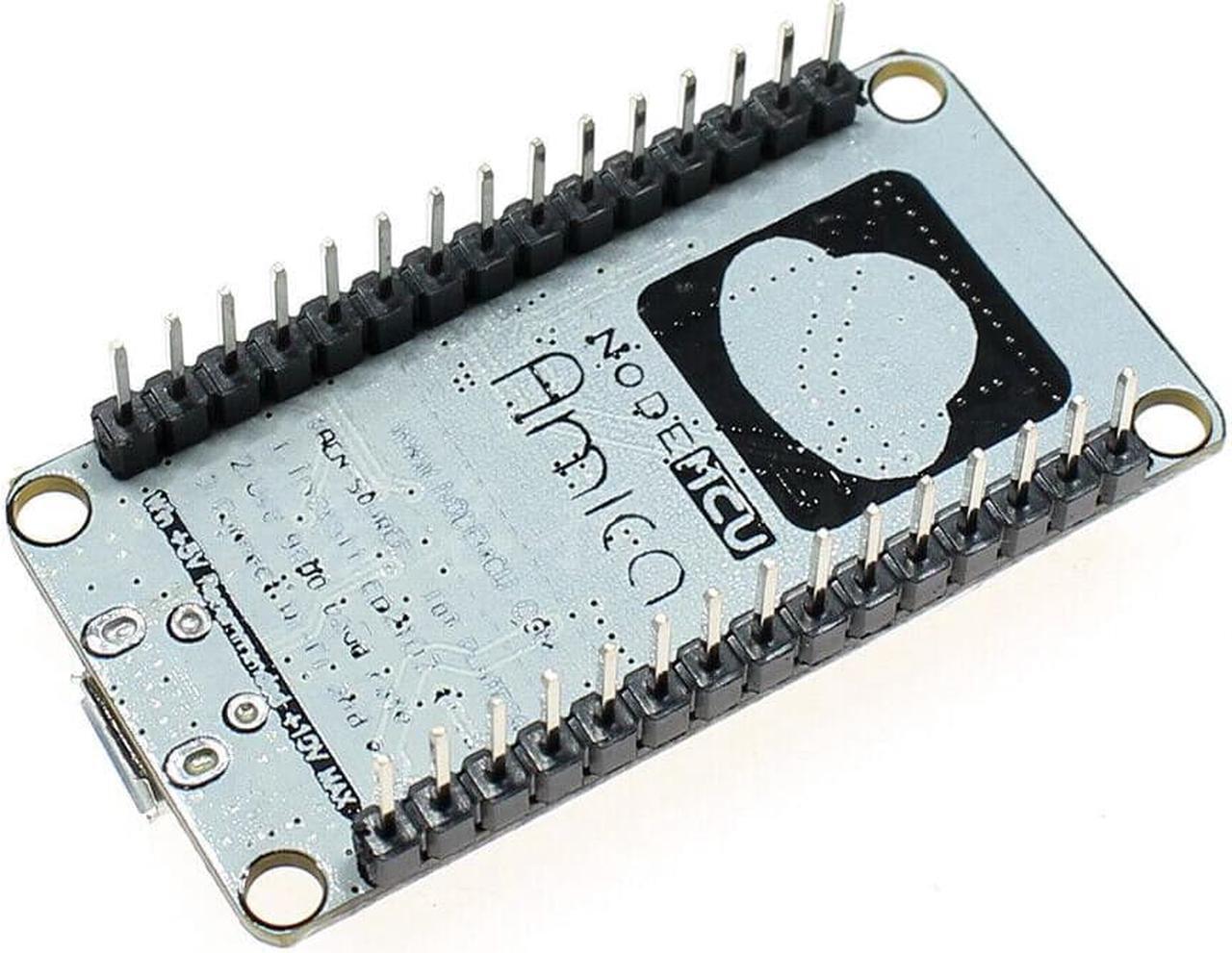 Alt view image 6 of 7 - NodeMCU Lua ESP8266 ESP-12F CP2102 Arduino compatible wifi development board