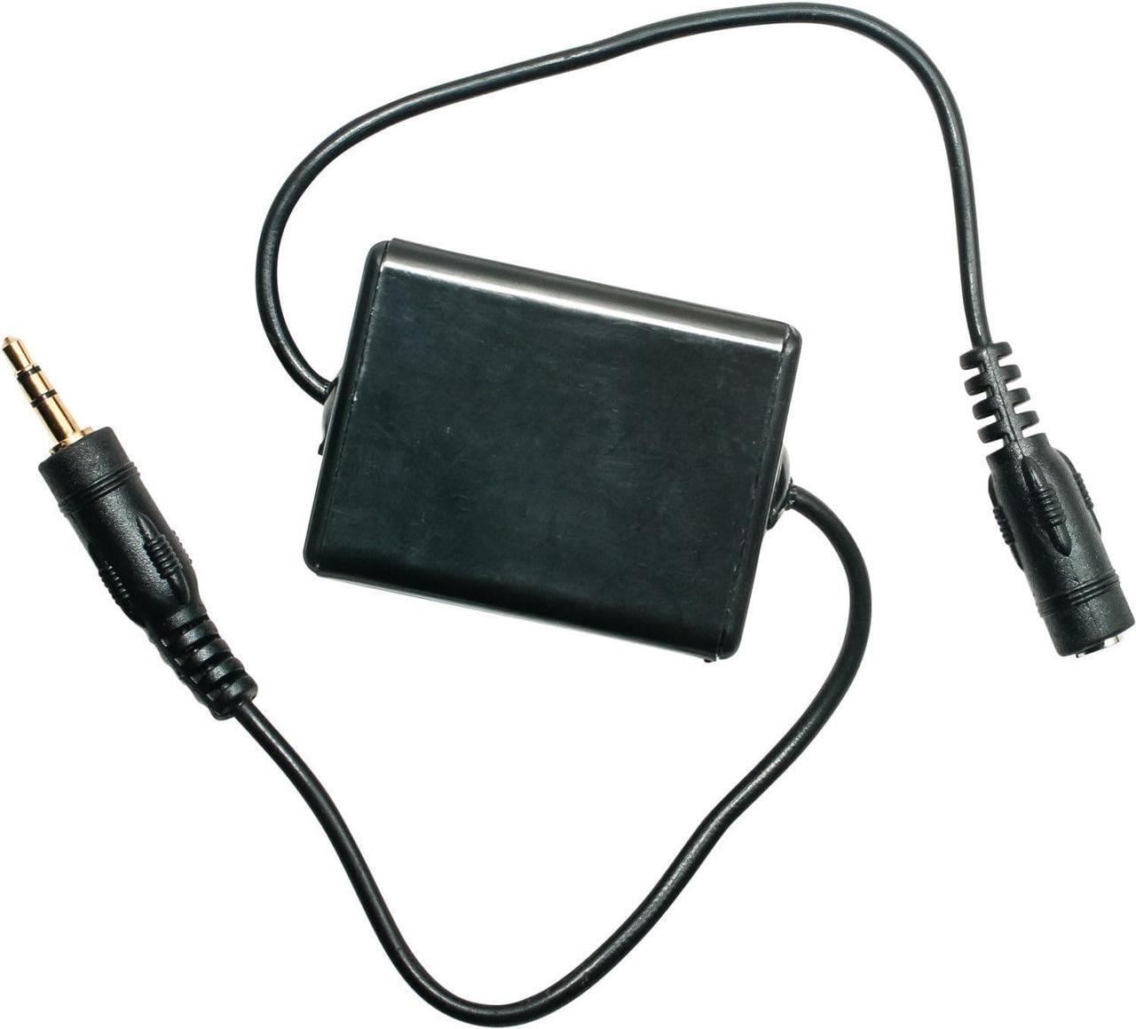 Alt view image 2 of 2 - JacobsParts 3.5mm Aux Audio Noise Filter Ground Loop Isolator Eliminate Car Electrical Noise