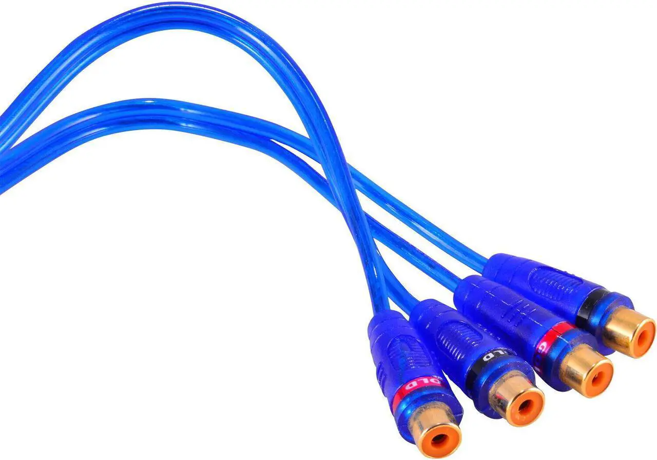 Main image of 4-Channel RCA Audio Noise Filter Suppressor Ground Loop Isolator Car Stereo 50W