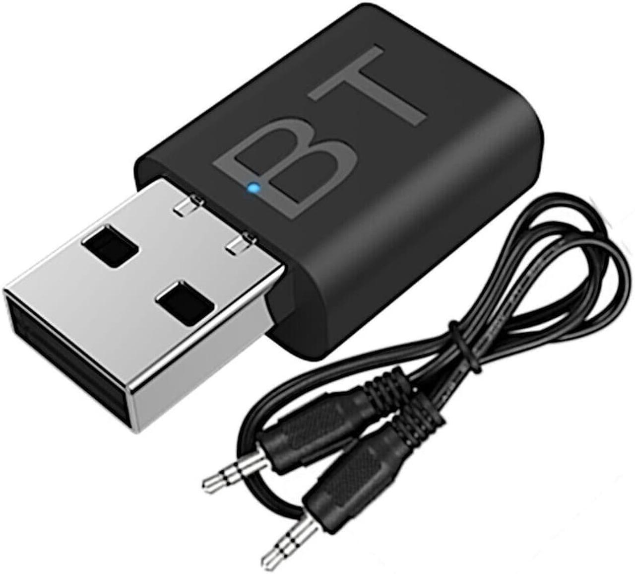 Main image of Bluetooth 5.0 Audio Receiver USB 3.5mm AUX Adapter Car TV PC Speaker