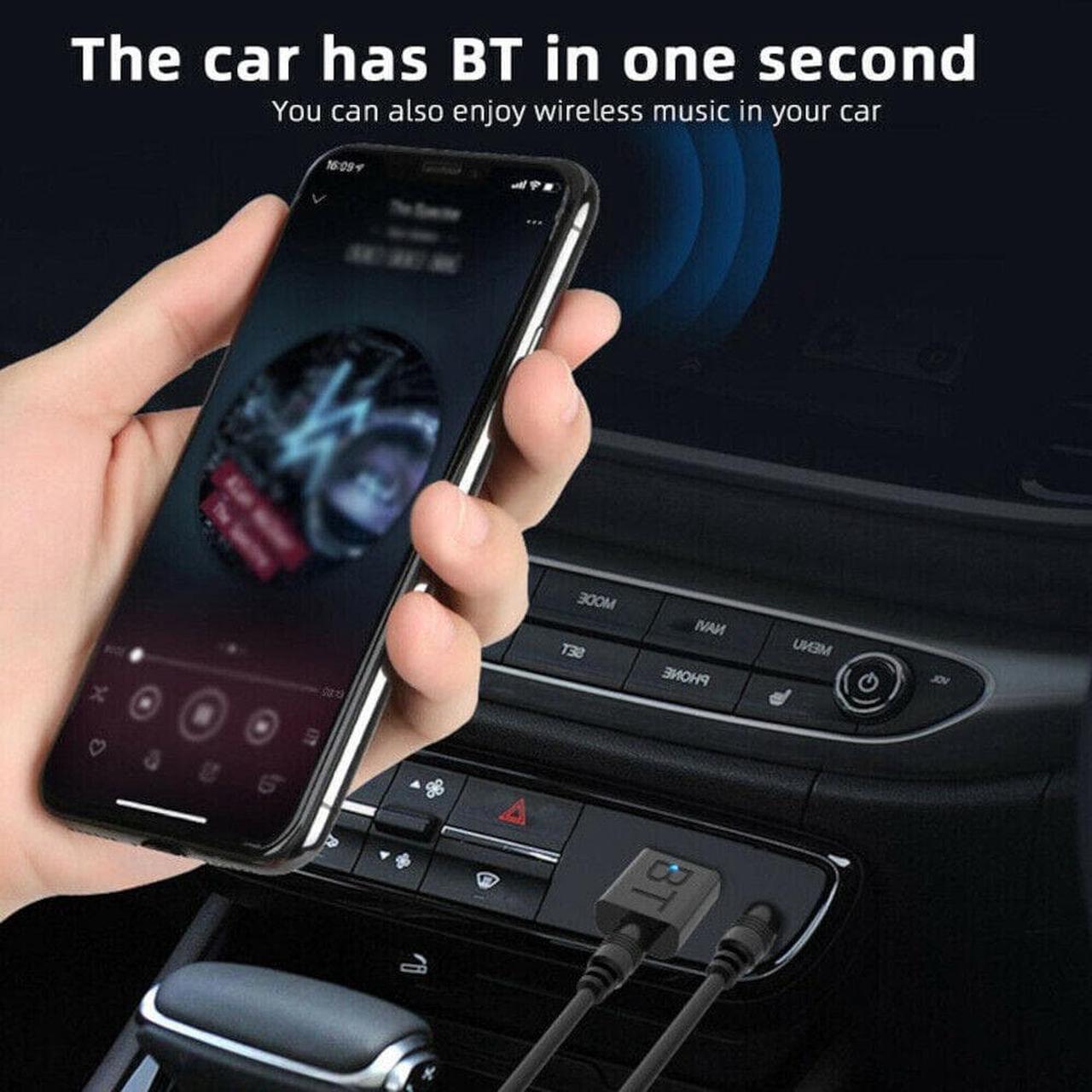 Alt view image 5 of 7 - Bluetooth 5.0 Audio Receiver USB 3.5mm AUX Adapter Car TV PC Speaker
