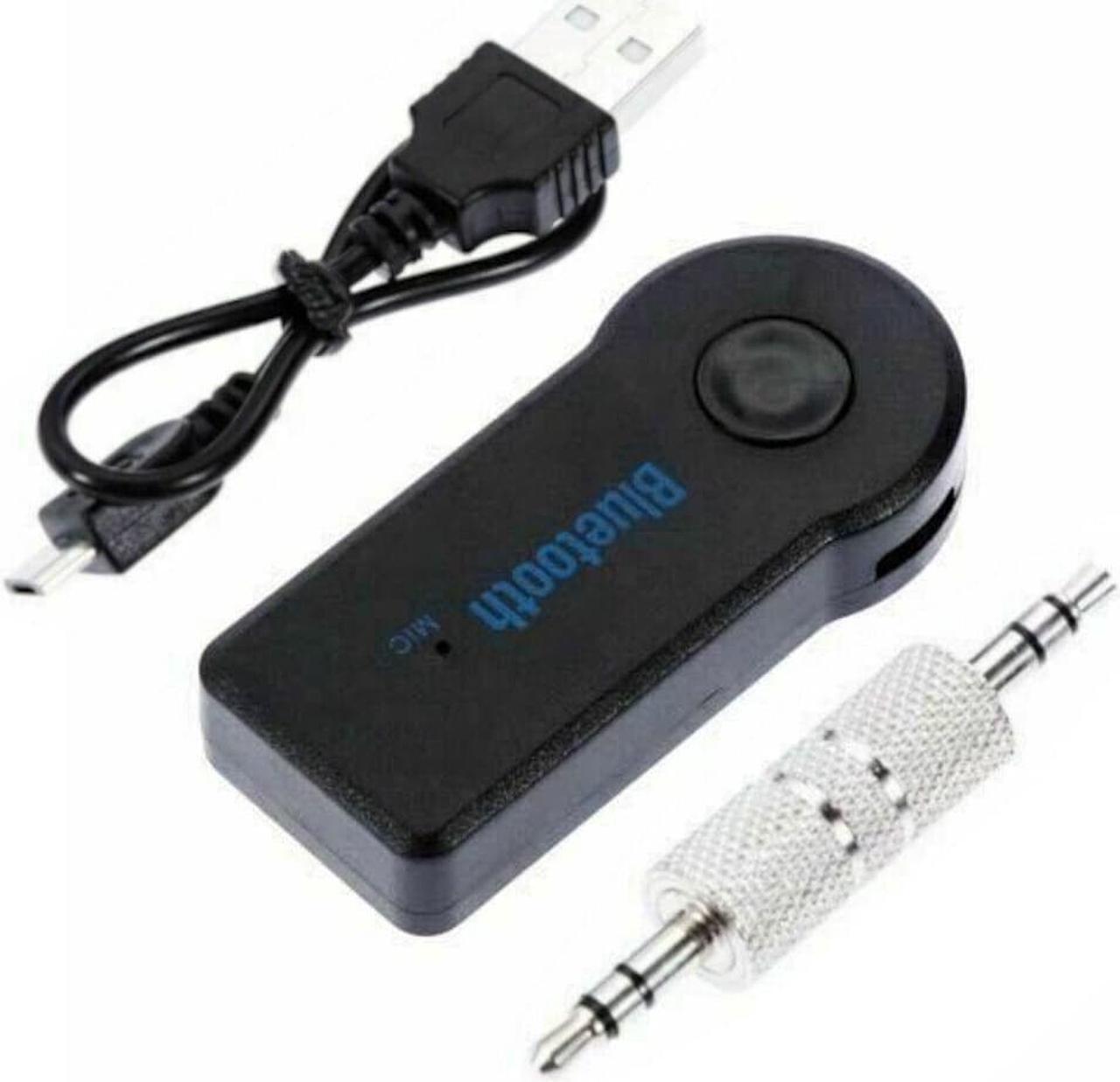 Alt view image 2 of 6 - Wireless Bluetooth Receiver 3.5mm AUX Audio Stereo Music Home Car Adapter Kit