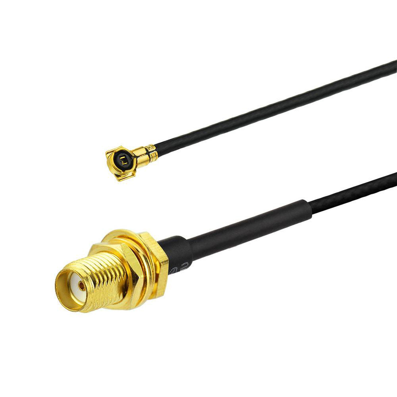 thumbnail interactive-video image 1 of 2-Pack Mini PCI U.FL / IPX To RP-TNC Antenna WiFi Pigtail Cable – USA Seller 1 of 2