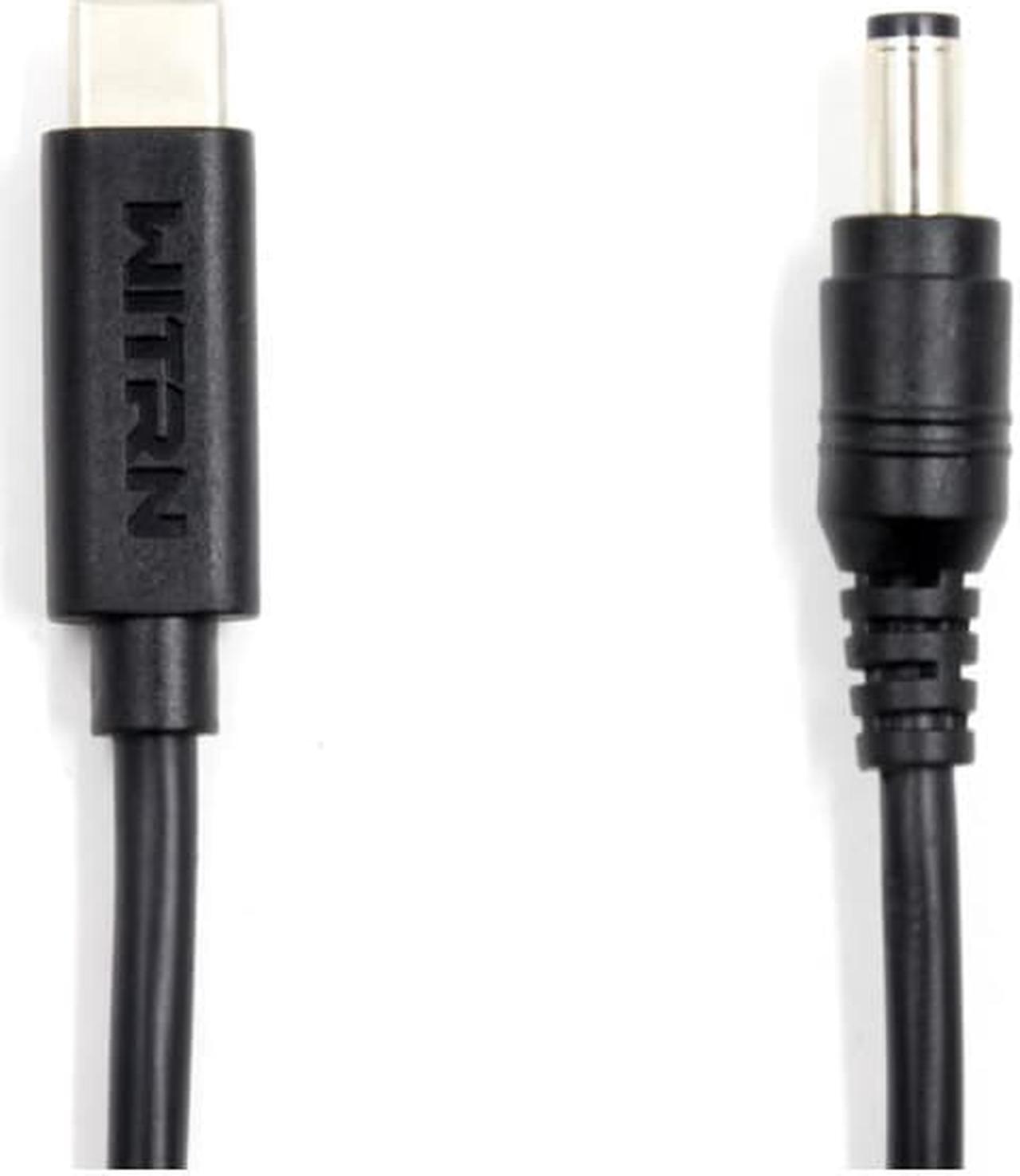 Alt view image 3 of 6 - USB C Type-C 12V PD Trigger 4ft Power Cable 5A DC 5.5 x 2.5mm