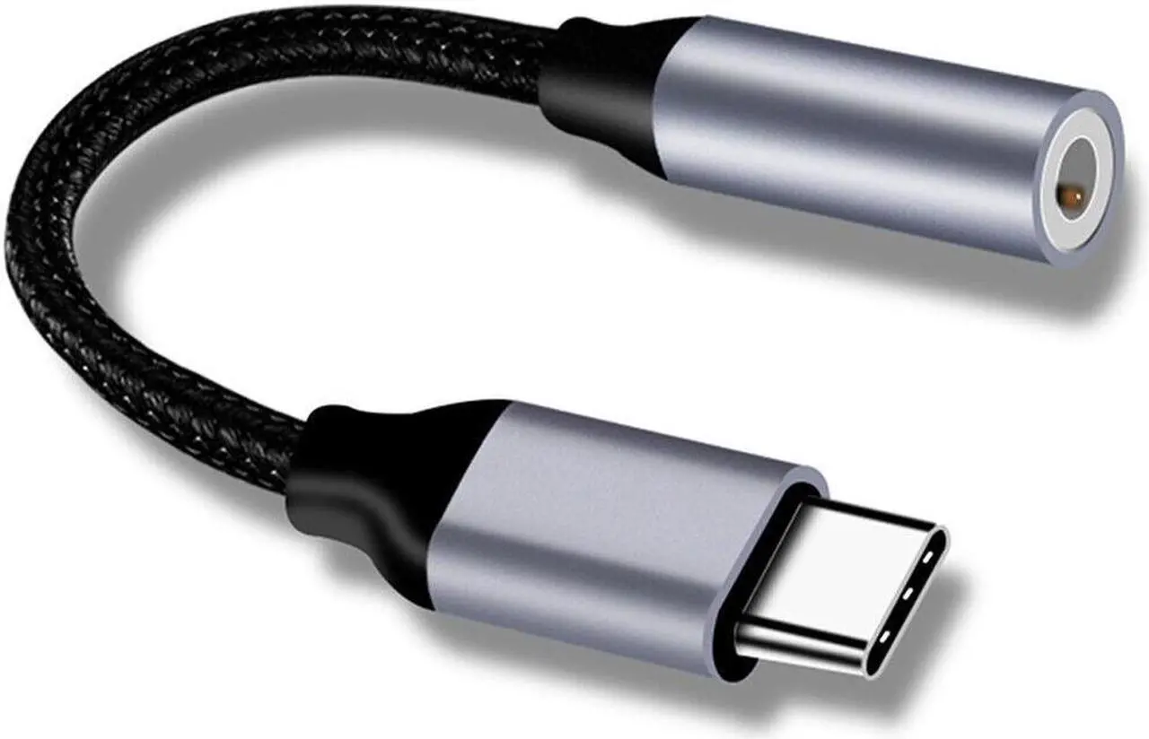 Main image of USB-C Type C to 3.5mm 1/8" Aux Audio Jack Active DAC Headphone Adapter Cable