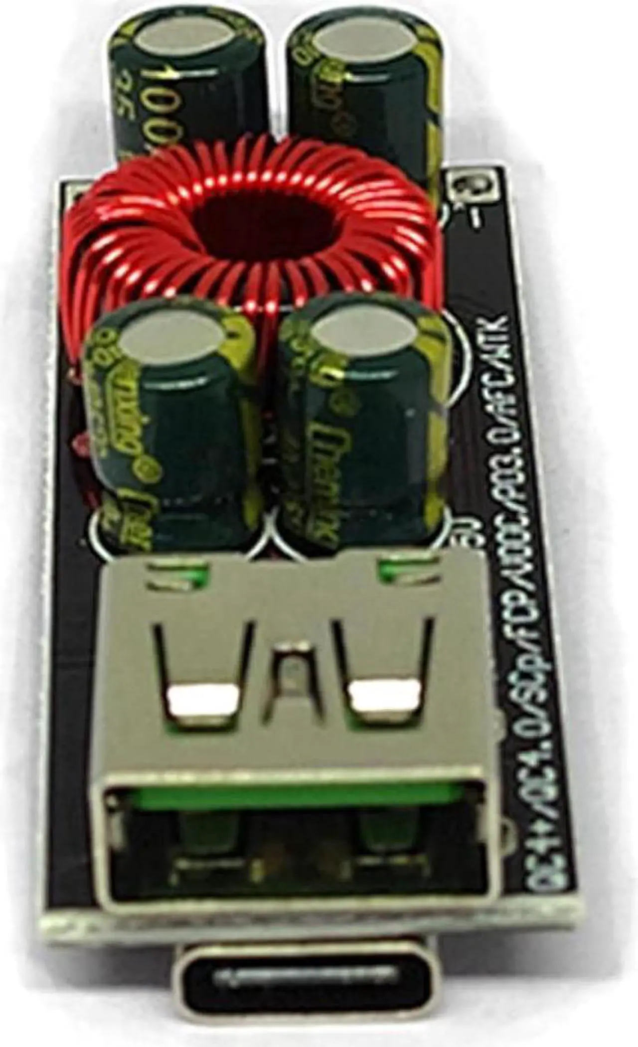Main image of 60W USB C PD 3.0 QC4+ & USB-A QC3.0 Fast Charger Step-Down Module 12V/24V DC IN