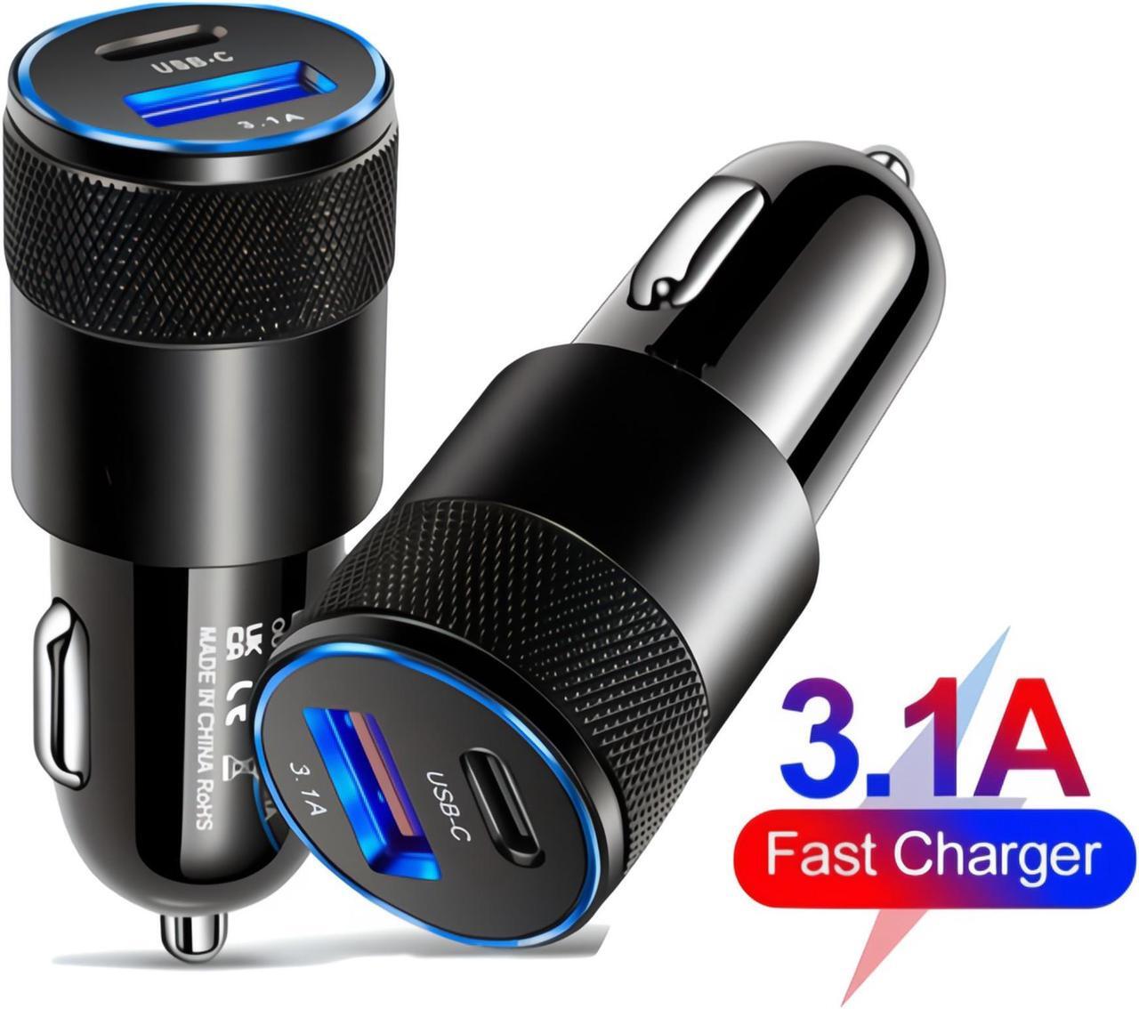 Alt view image 2 of 7 - USB PD 30W Type-C Car Charger Fast Charge Adapter For iPhone 13 12 11 Pro Max Silver