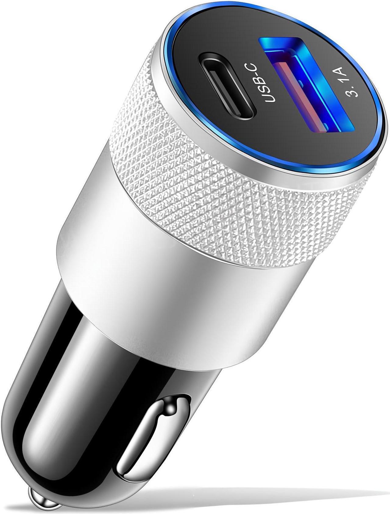 Main image of USB PD 30W Type-C Car Charger Fast Charge Adapter For iPhone 13 12 11 Pro Max Silver