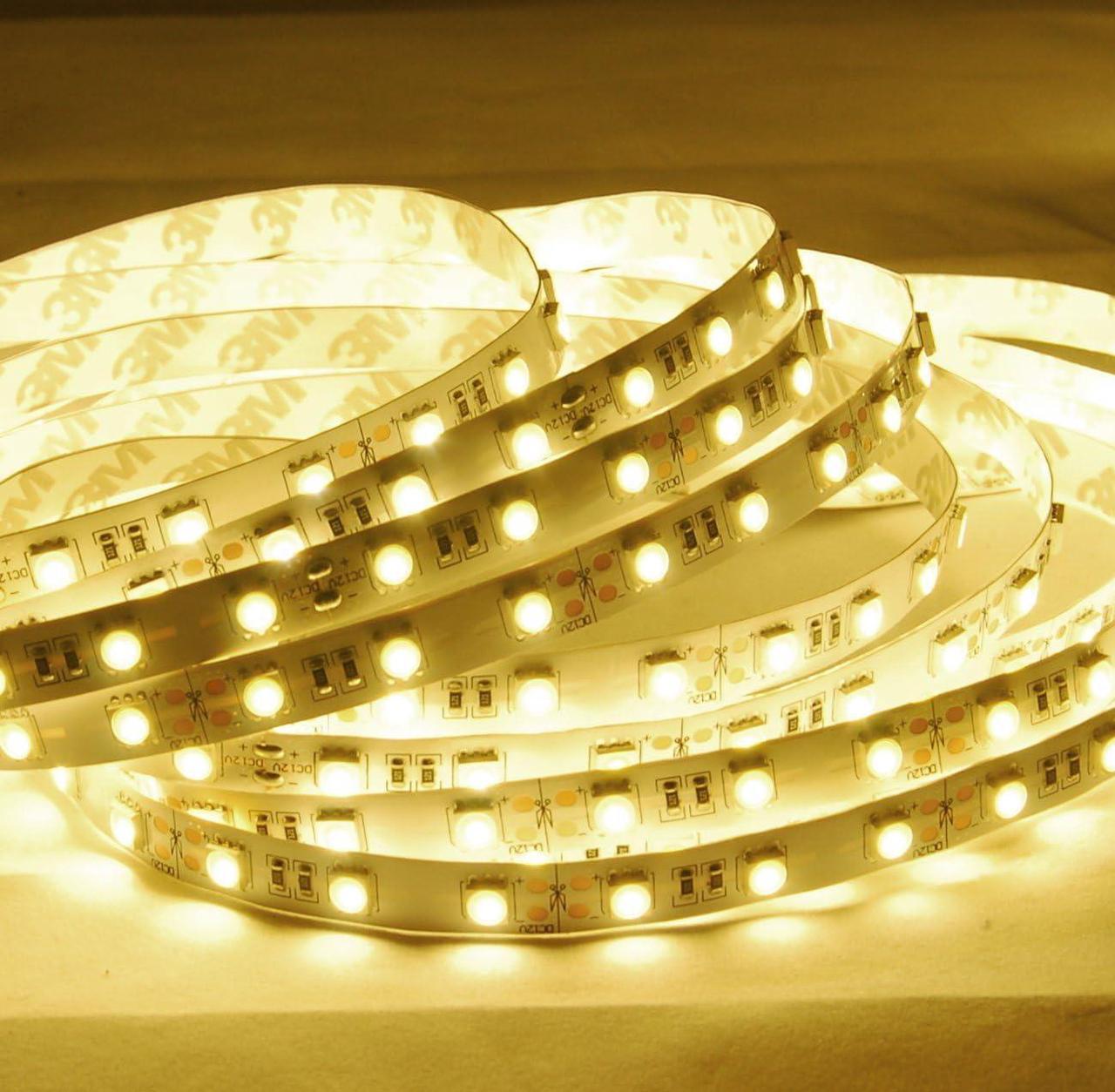 Main image of ABI 300 LED Strip Light, 5M, Warm White 2800K, High Brightness SMD5050, 12V