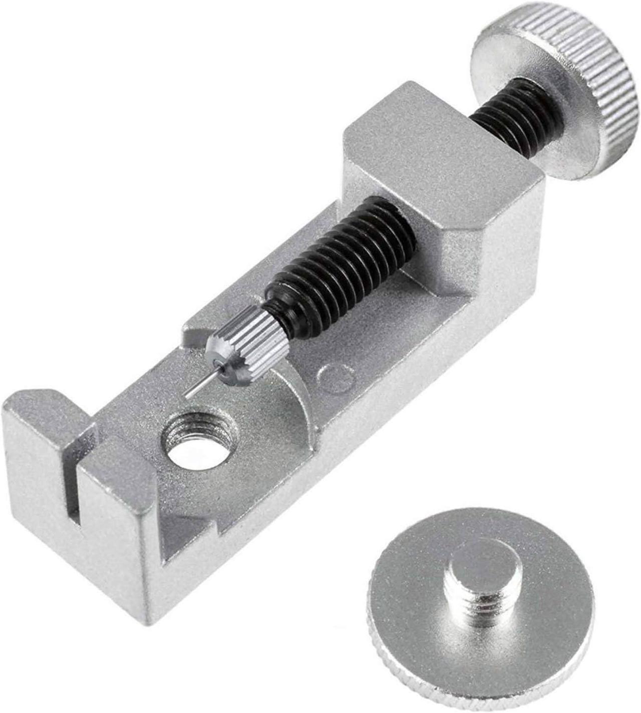 Alt view image 3 of 6 - Watch Repair Tool Kit with Spring Bar Tool - to Adjust, Remove and Replace Watch Bands, Watch Straps and Watch Pins, Includes 6 Interchangeable Tips and 4 Extra Pins