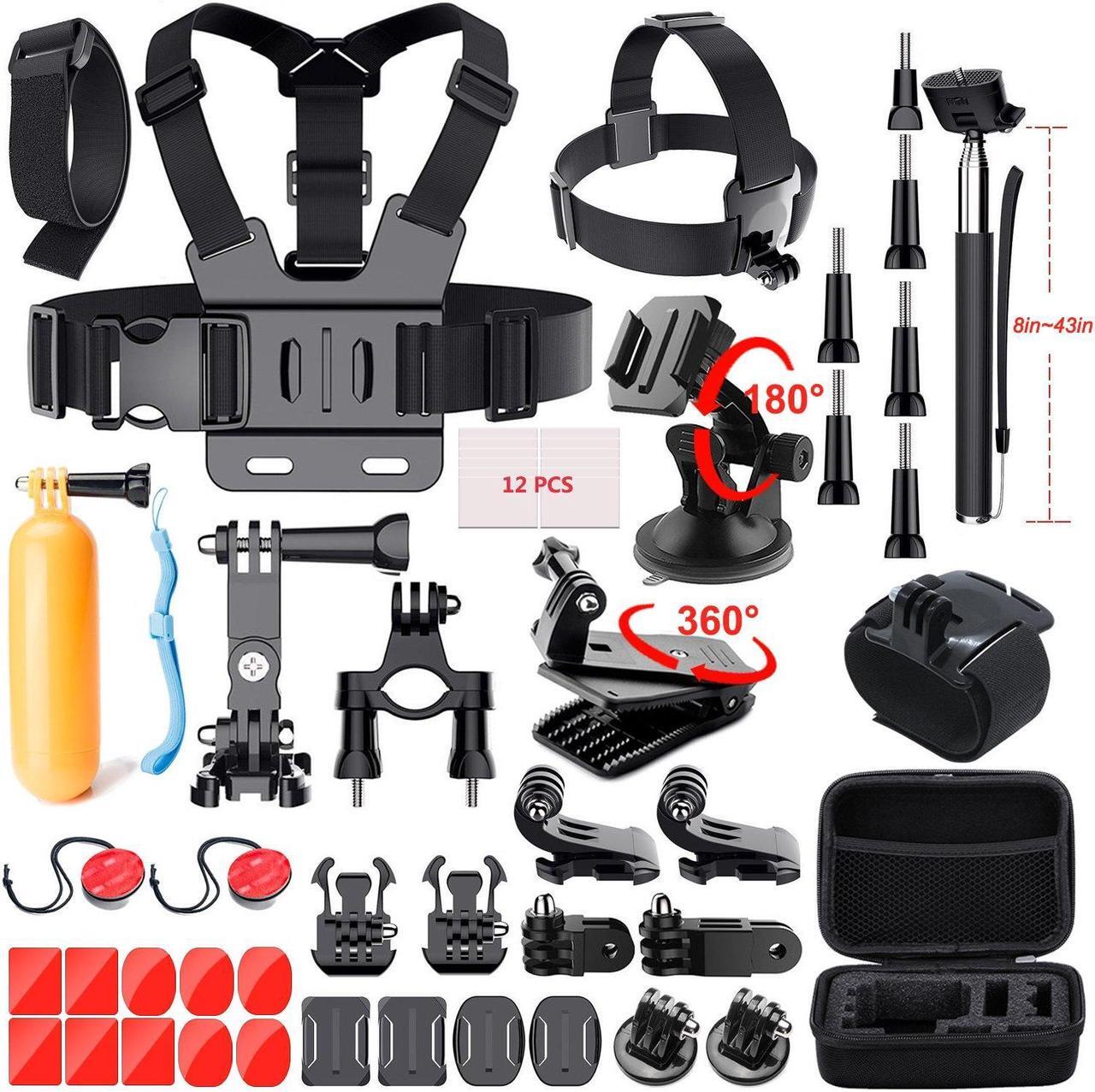 Main image of 50 in 1 Action Camera Accessories Kit for Gopro Hero 9 8 7 6 5 Gopro Accessories