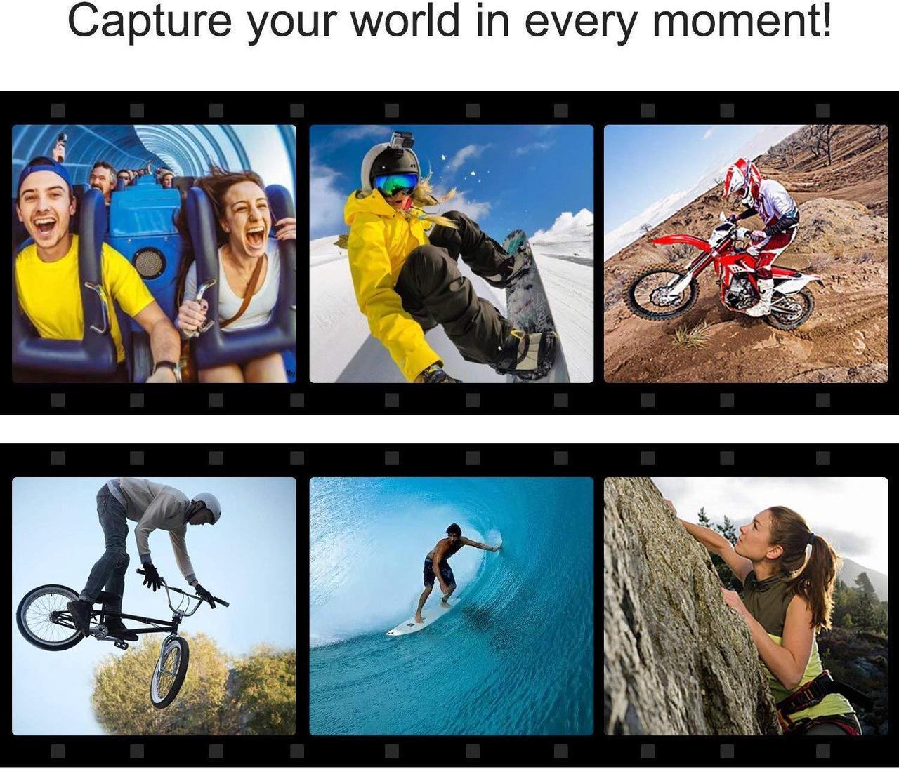 Alt view image 6 of 7 - 50 in 1 Action Camera Accessories Kit for Gopro Hero 9 8 7 6 5 Gopro Accessories