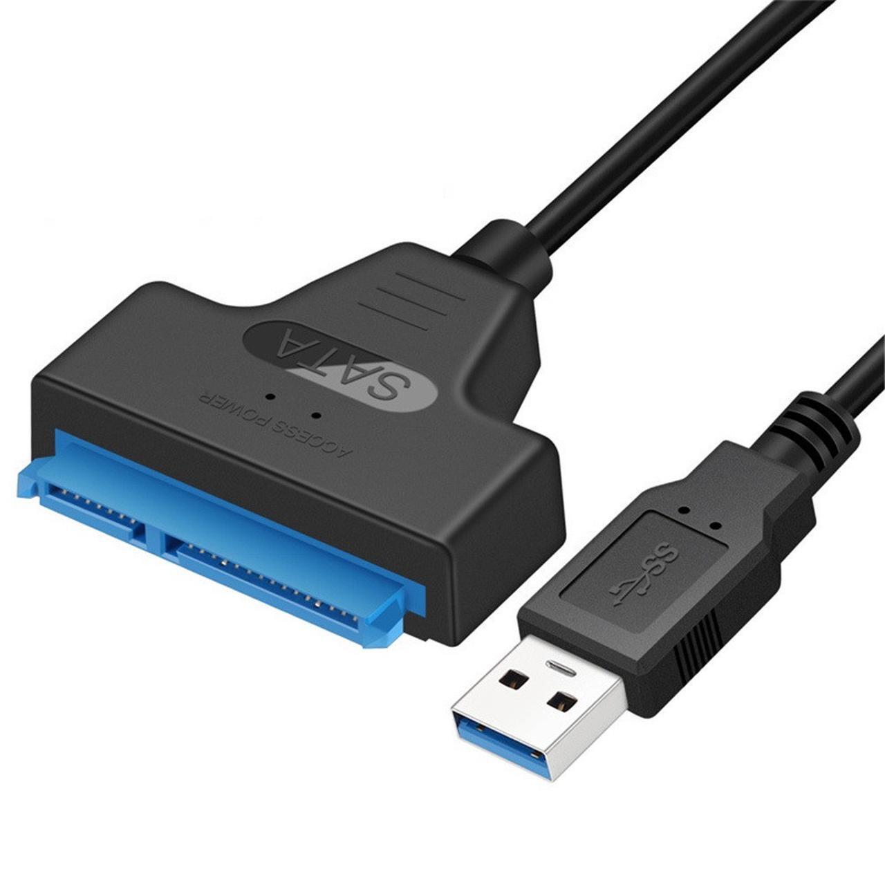JacobsParts USB 3.0 to SATA III SSD HDD  2.5" Hard Drive Adapter Cable, Supports UASP