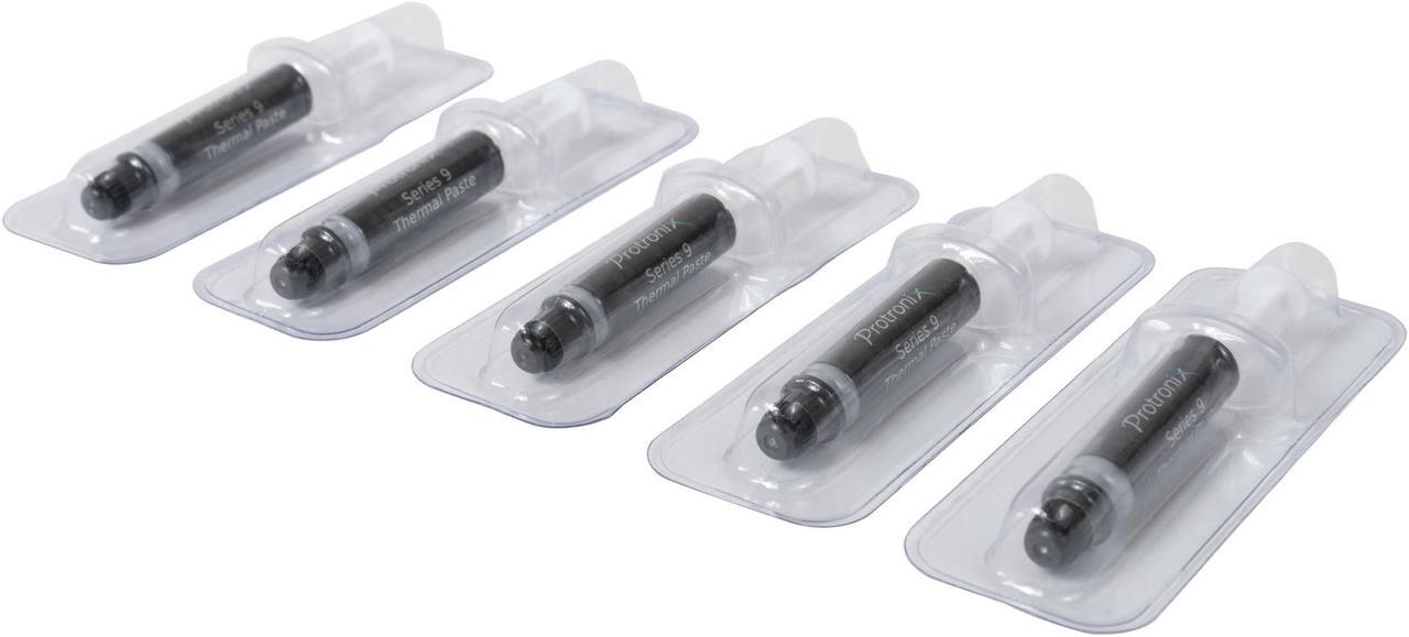 Alt view image 2 of 3 - 5x Protronix Series 9 Extreme Performance Thermal Compound Paste Syringe (5-Pack)