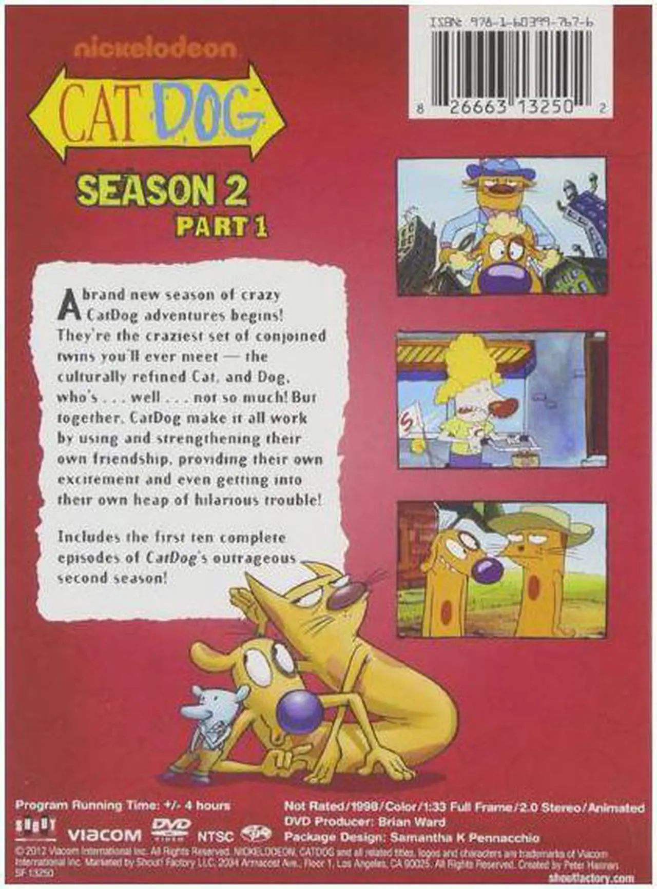 Alt view image 3 of 4 - STUDIO DISTRIBUTION SERVI CATDOG-SEASON 2 PART 1 (DVD) (FF/1.33:1/2DISCS) DSF13250D