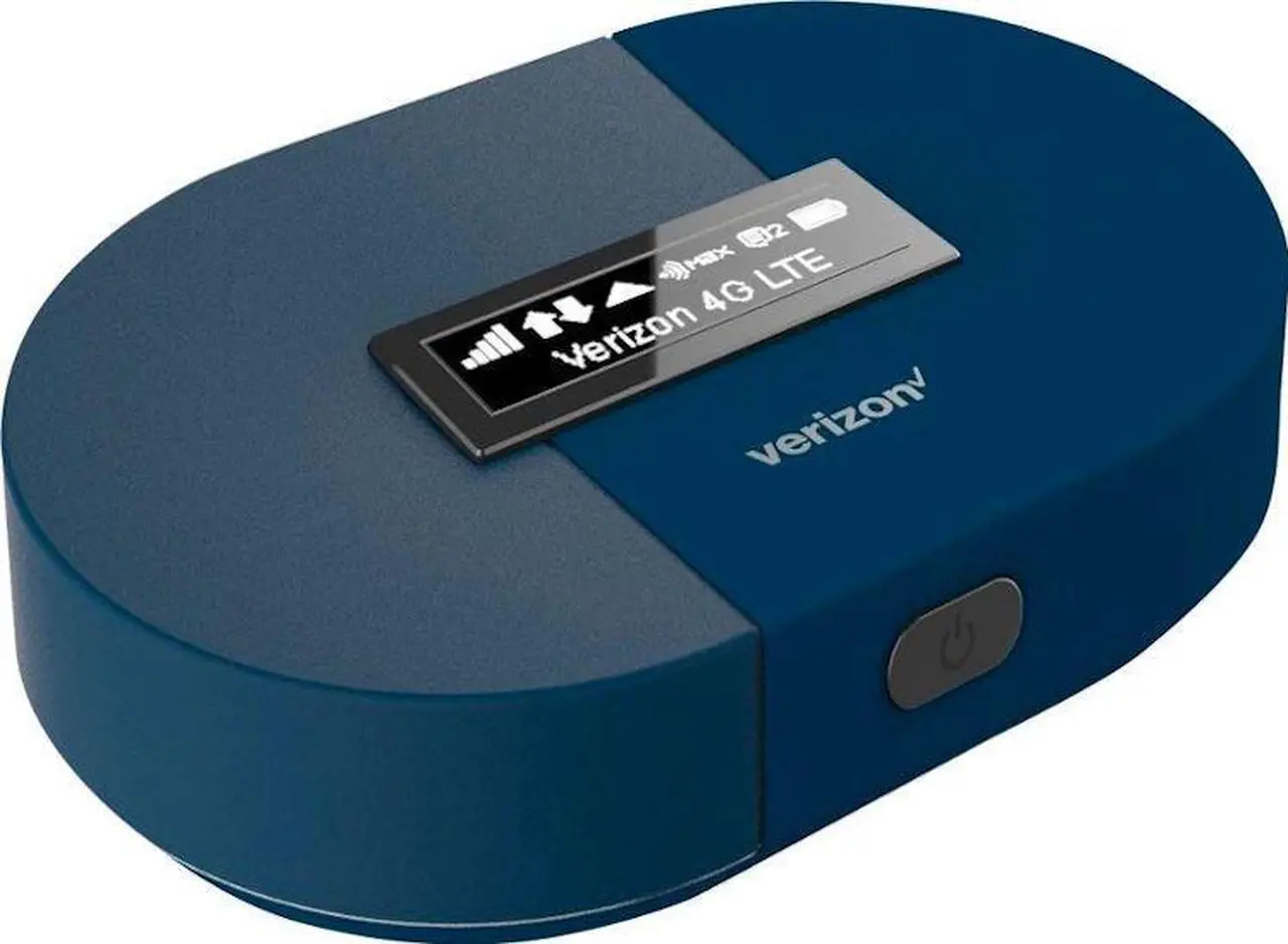 Alt view image 6 of 8 - Verizon Postpaid Ellipsis Jetpack 1.3" OLED WiFi Hotspot MHS900L 2100 mAh Battery - Navy