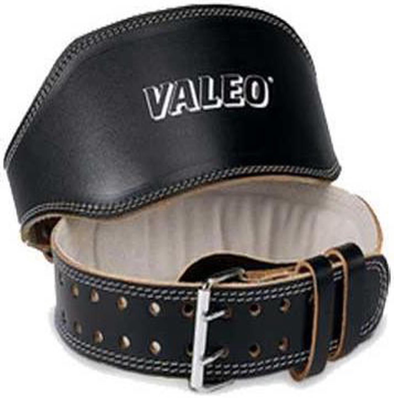 Main image of Valeo 6" Leather Weight Lifting Belt - Small