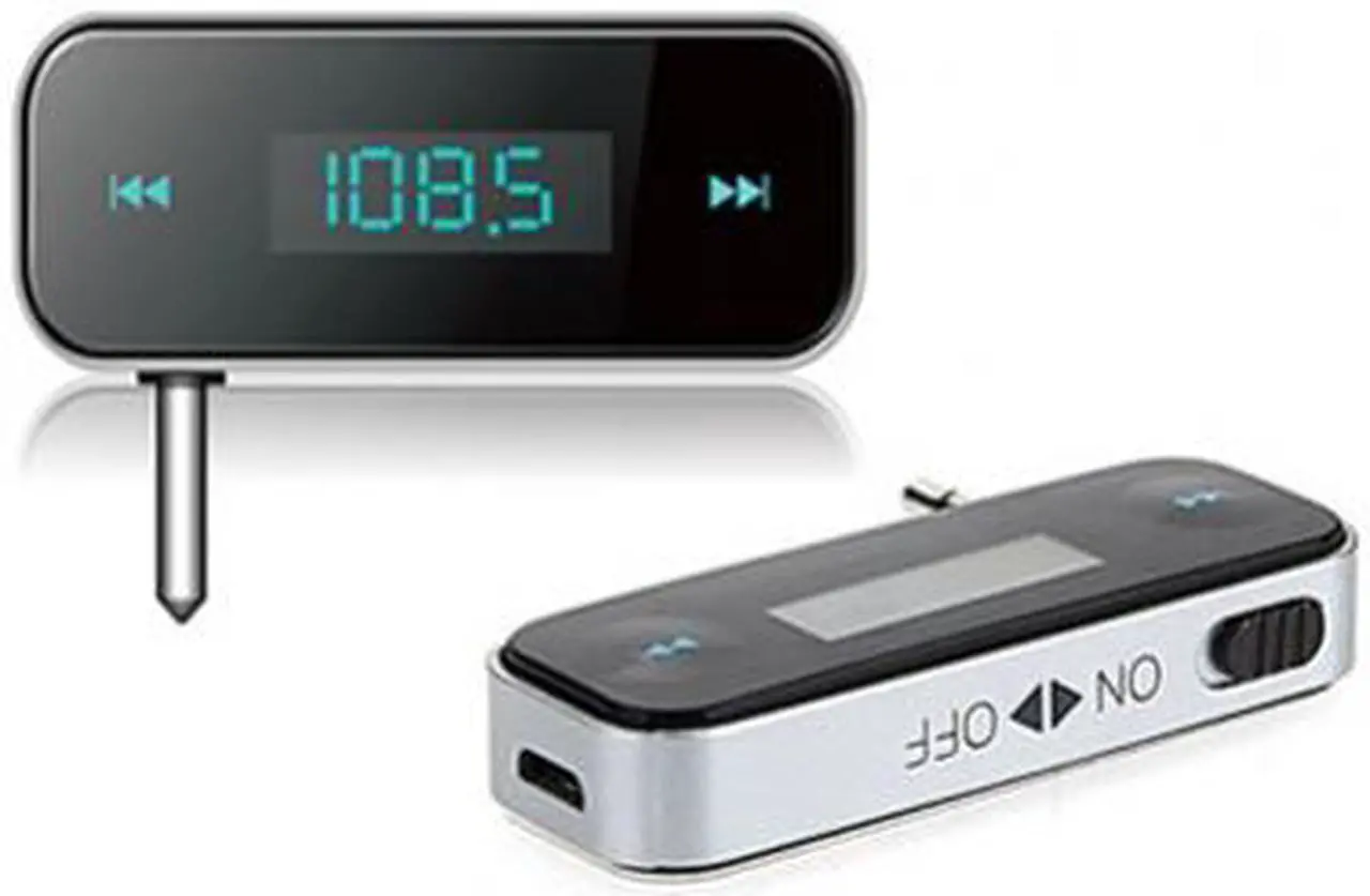 Alt view image 2 of 3 - Universal In-Car Wireless FM Transmitter, Stream Music for Car Stereo System, Smartphone, iPad/iPod, Tablet PCs, MP3/MP4 and Hands Free Talking