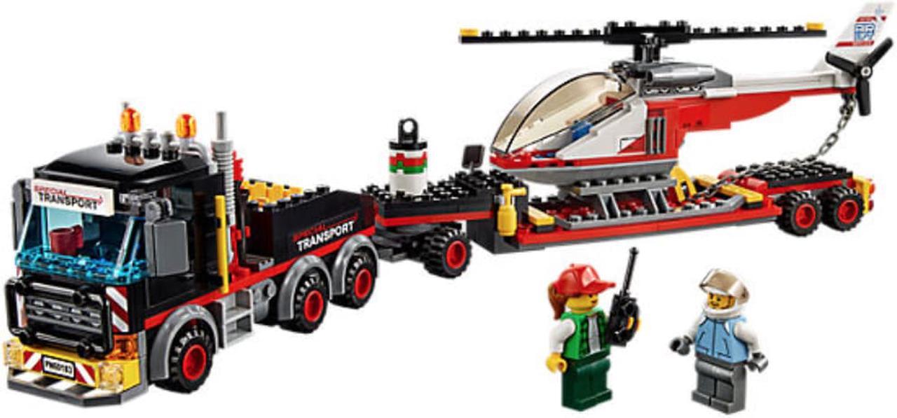 Alt view image 4 of 18 - Lego City Heavy Cargo Transport 60183