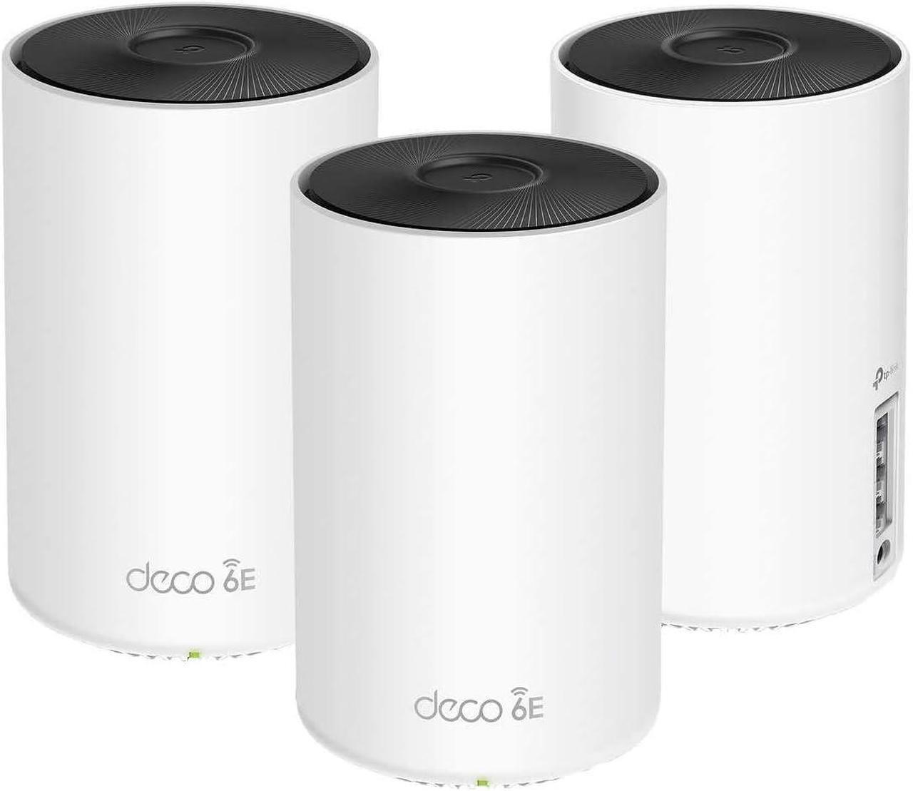 Main image of TP-Link Deco AXE5300 Wi-Fi 6E Tri-Band Whole-Home Mesh Wi-Fi System, 3-Pack