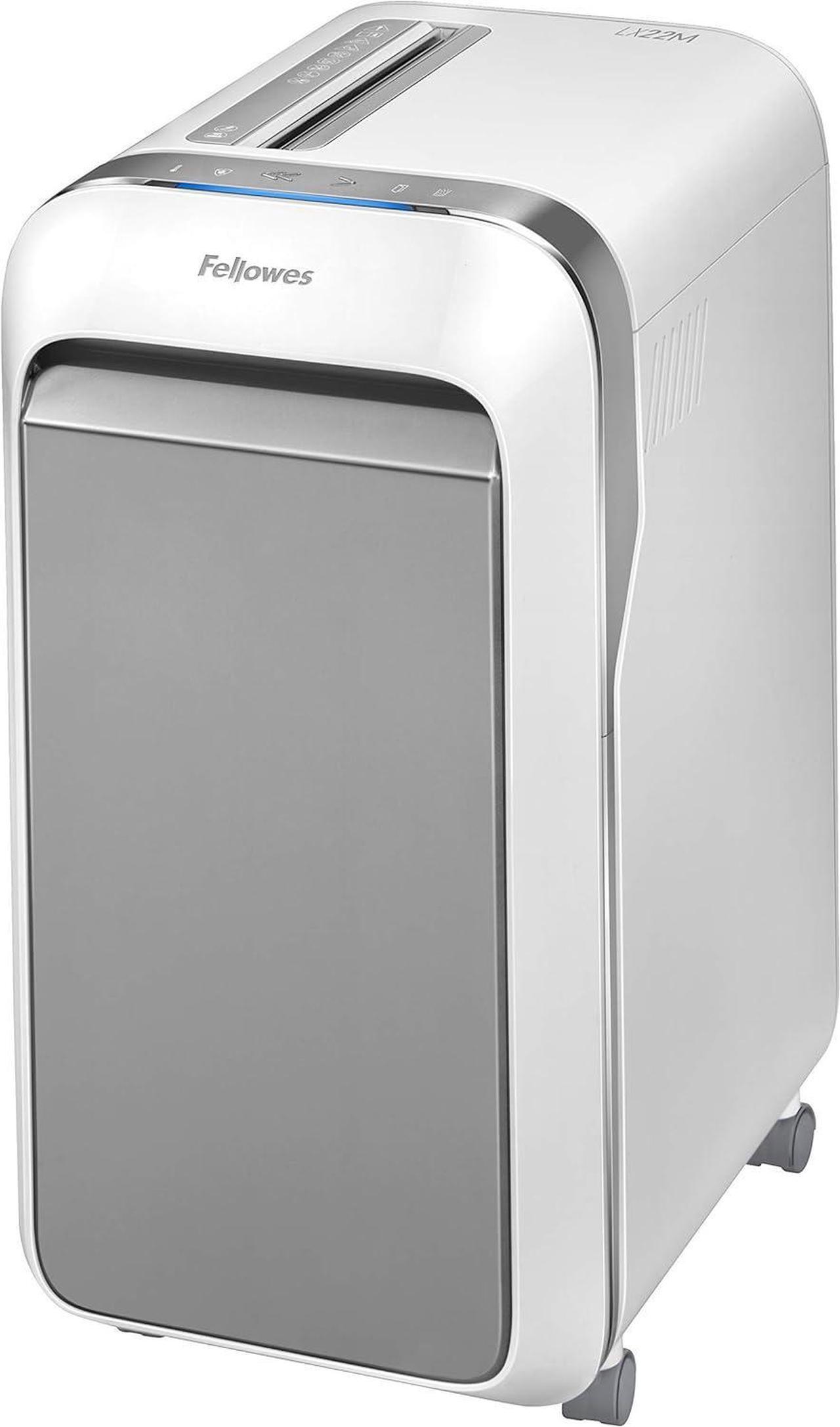 Main image of Fellowes LX22M Powershred Micro Cut 20 Sheet Paper Shredder (White) (5263201)