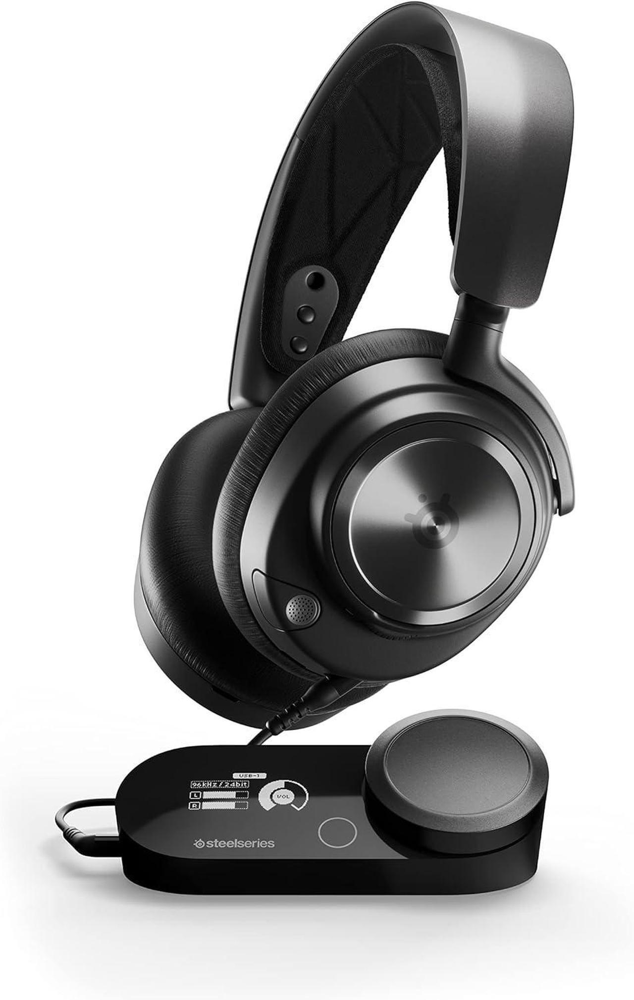 Main image of SteelSeries Arctis Nova Pro Multi-System Gaming Headset - Premium Drivers - Hi-Res Spatial Audio - GameDAC Gen 2 - ESS Quad-DAC - ClearCast Mic - PC, PS5, PS4, Switch