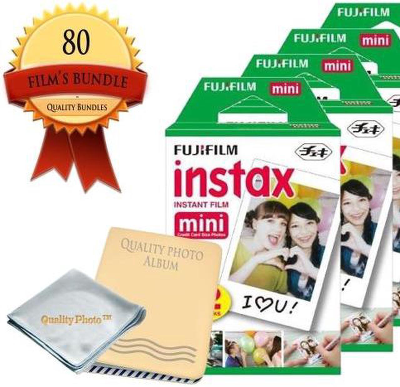 Alt view image 5 of 5 - Fujifilm INSTAX Mini Instant Film 8 Pack (80 Films) - Photo Album - Gift Packaging