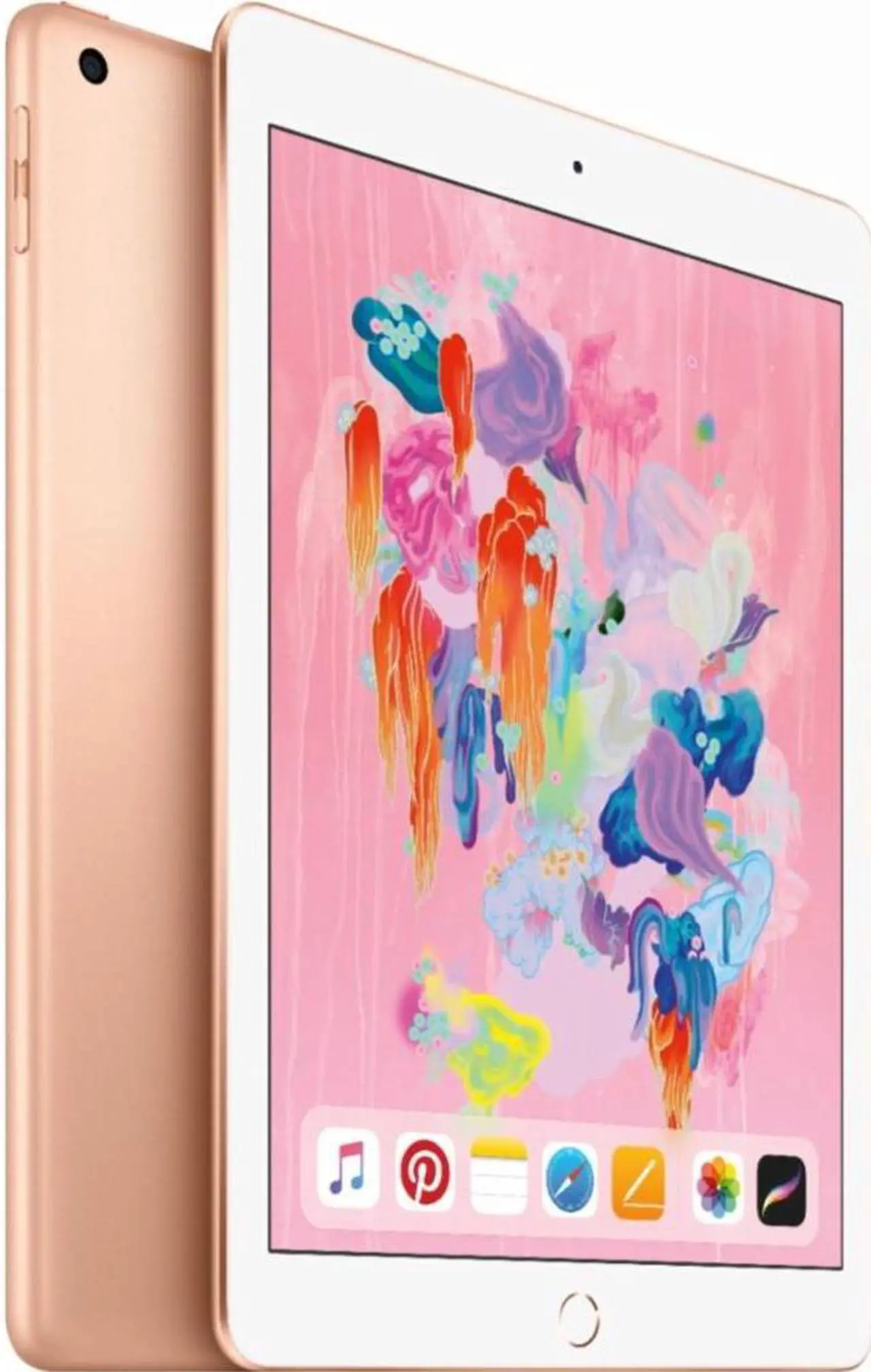 Alt view image 7 of 19 - Apple iPad 2018 9.7" Tablet (6th Generation, 128GB, Wi-Fi Only, Gold)