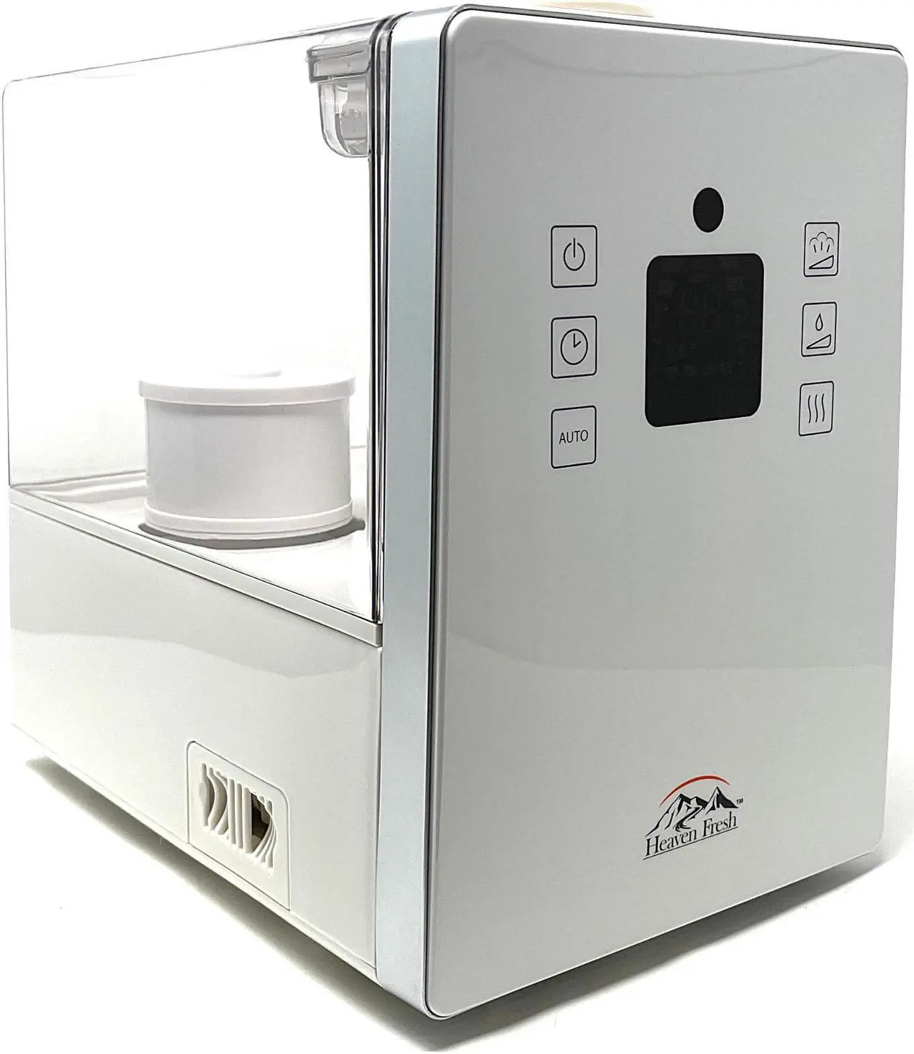 Main image of Digital Ultrasonic Cool & Warm Mist Humidifier with Aroma Function HF 710 White